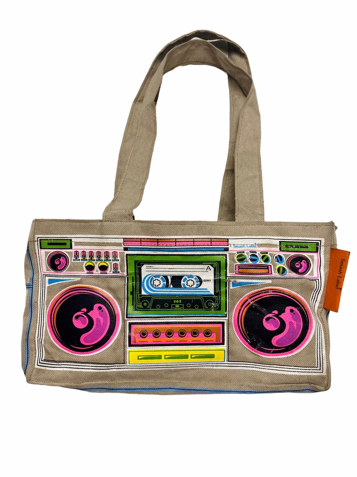 Japanese Brand Y2K Smash Label - Mini Hand Bag Radio Size ONE SIZE - 1 Thumbnail