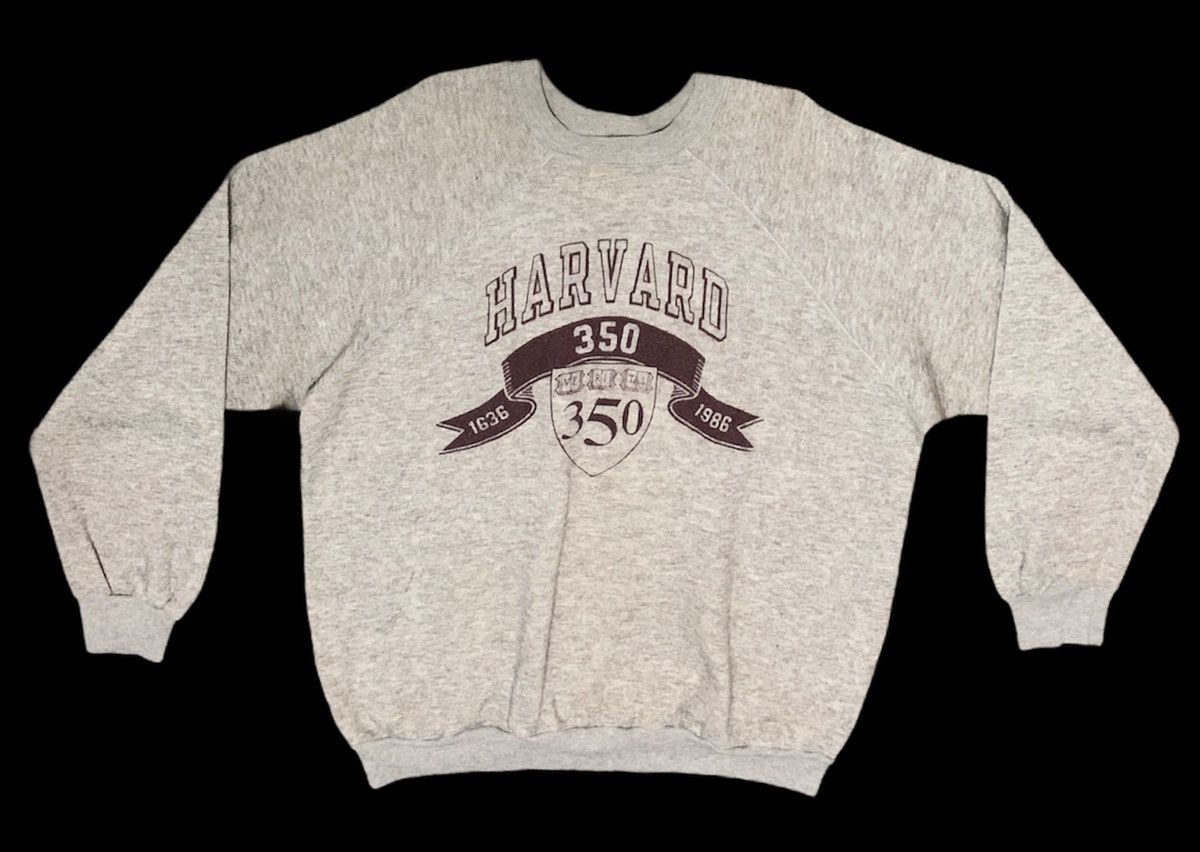 Rare Design Vintage University Of Harvard Sweatshirt 1986s