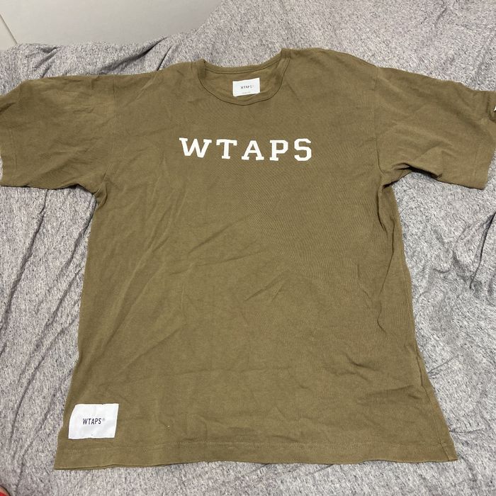 Wtaps 21SS wtaps academy college logo tee | Grailed