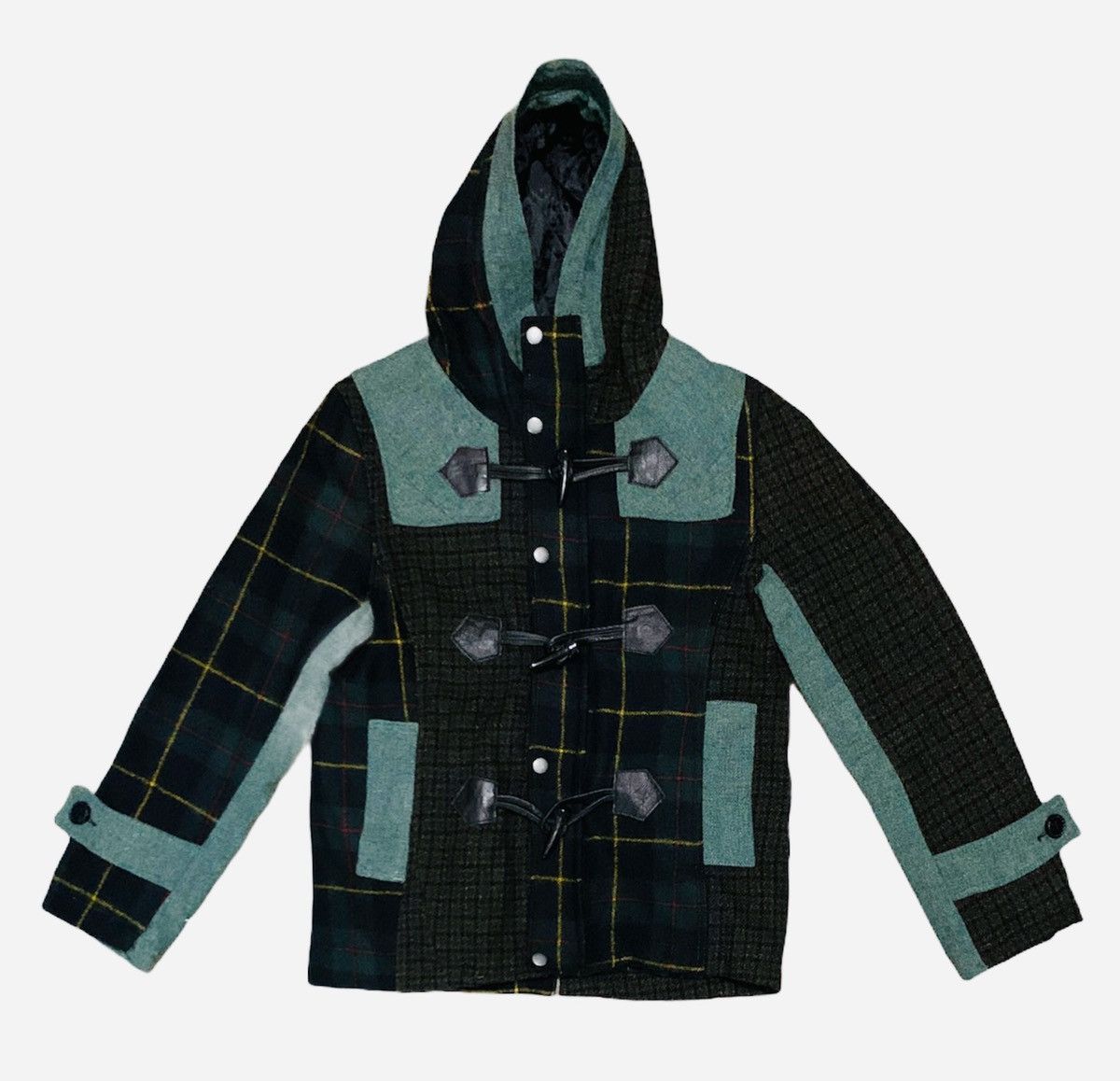 Harris Tweed × If Six Was Nine Rare Design Vintage Brand Harris Tweed Wool Jacket 1998s Size US M / EU 48-50 / 2 - 1 Thumbnail