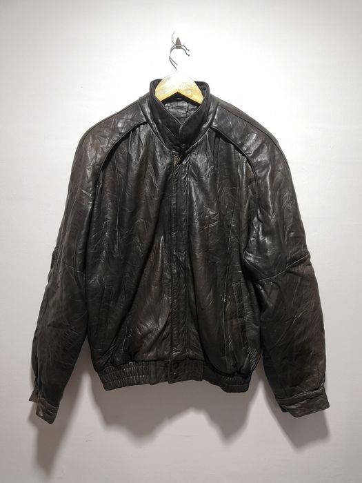 Vintage Vintage Christian Dior Leather Jacket | Grailed