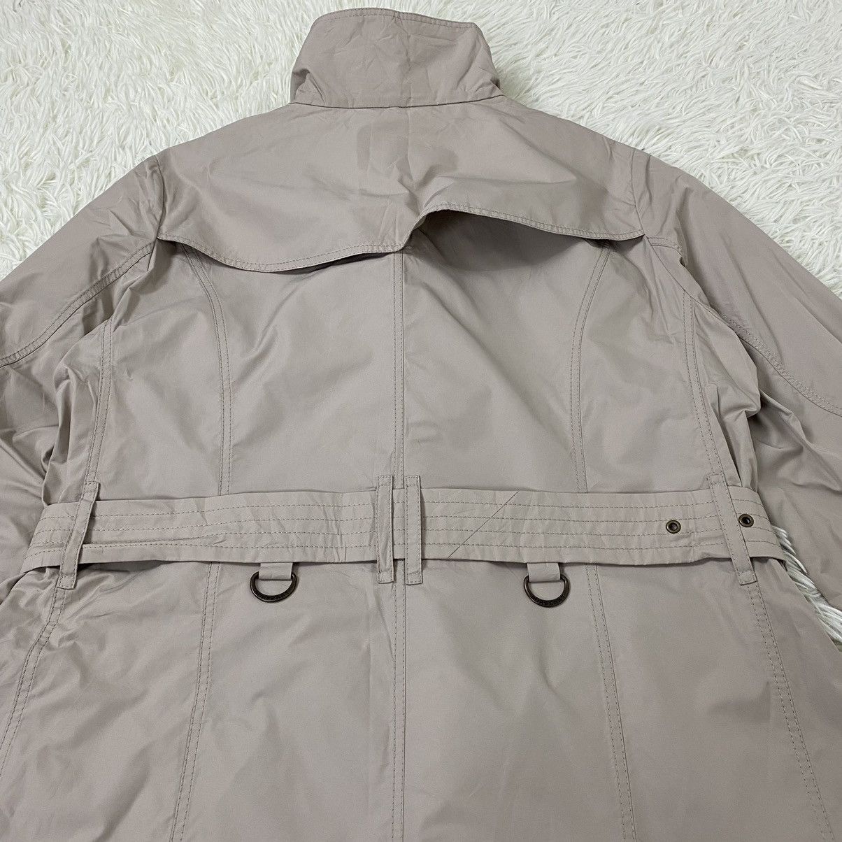 Burberry BURBERRY LONDON ZIPPER LONG COAT WITH BELT SIZE 44 Size US M / EU 48-50 / 2 - 10 Thumbnail