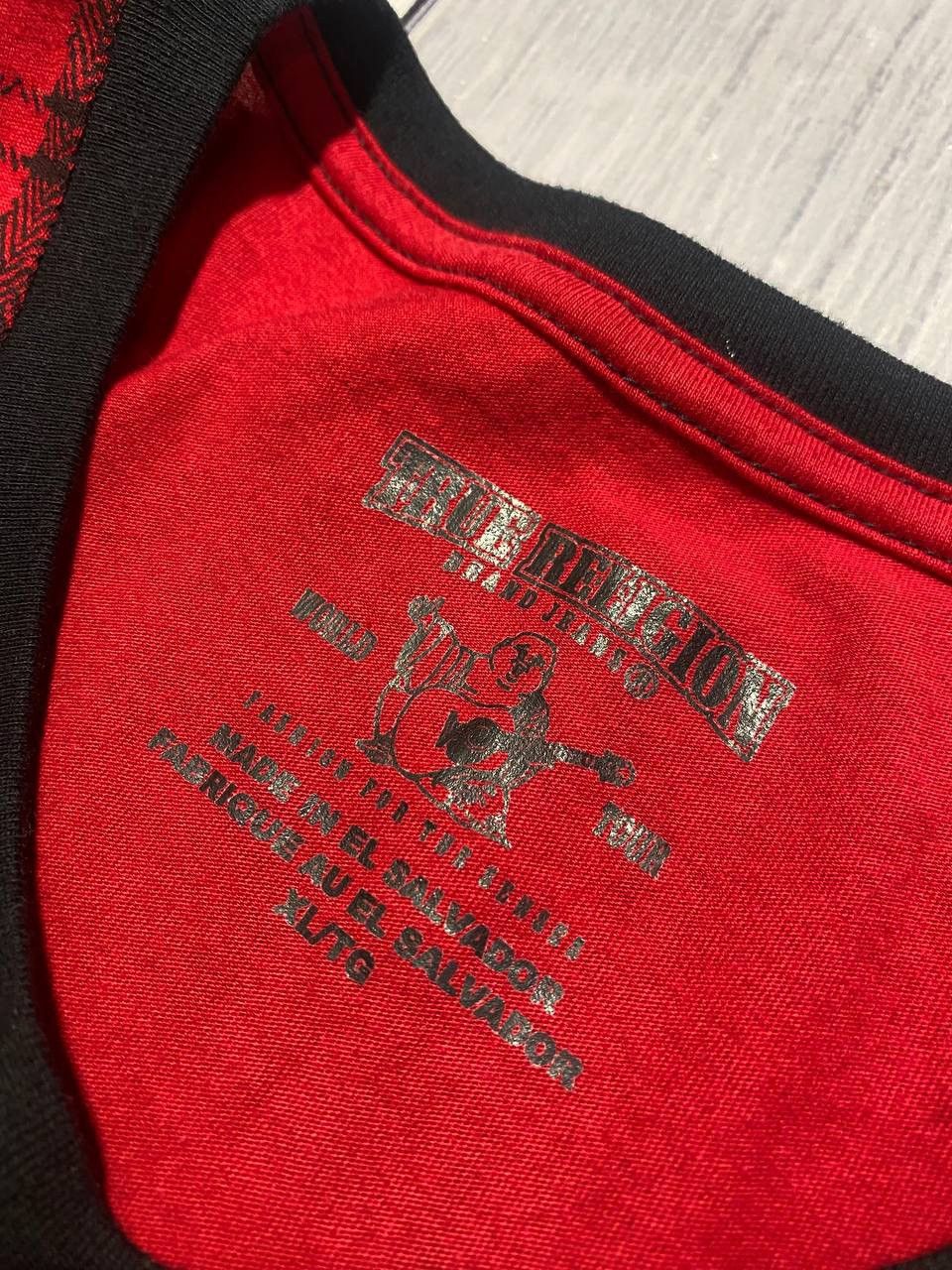 True Religion Vintage True Religion T-Shirt Buddha Check Size US XL / EU 56 / 4 - 6 Thumbnail
