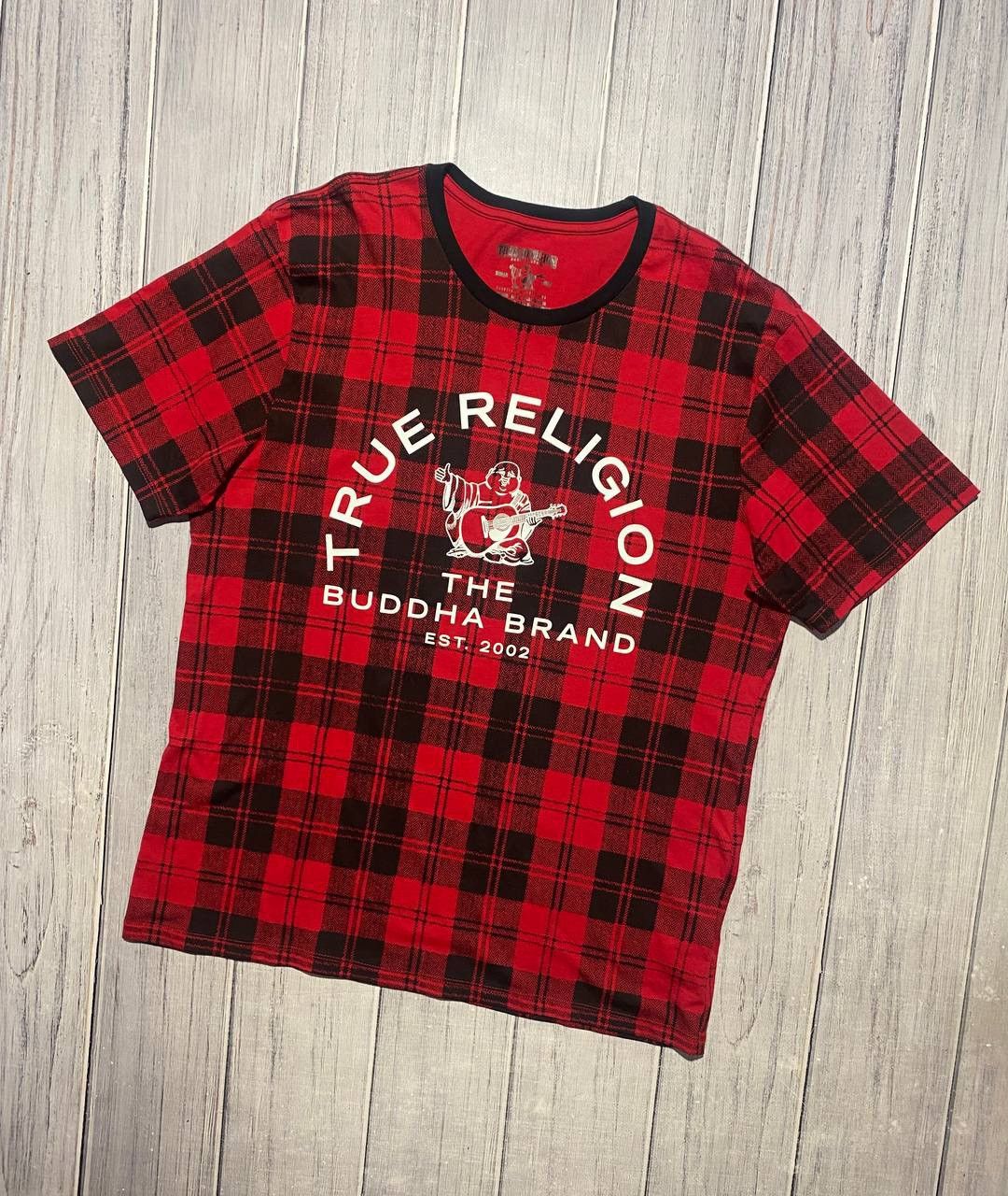 True Religion Vintage True Religion T-Shirt Buddha Check Size US XL / EU 56 / 4 - 1 Thumbnail