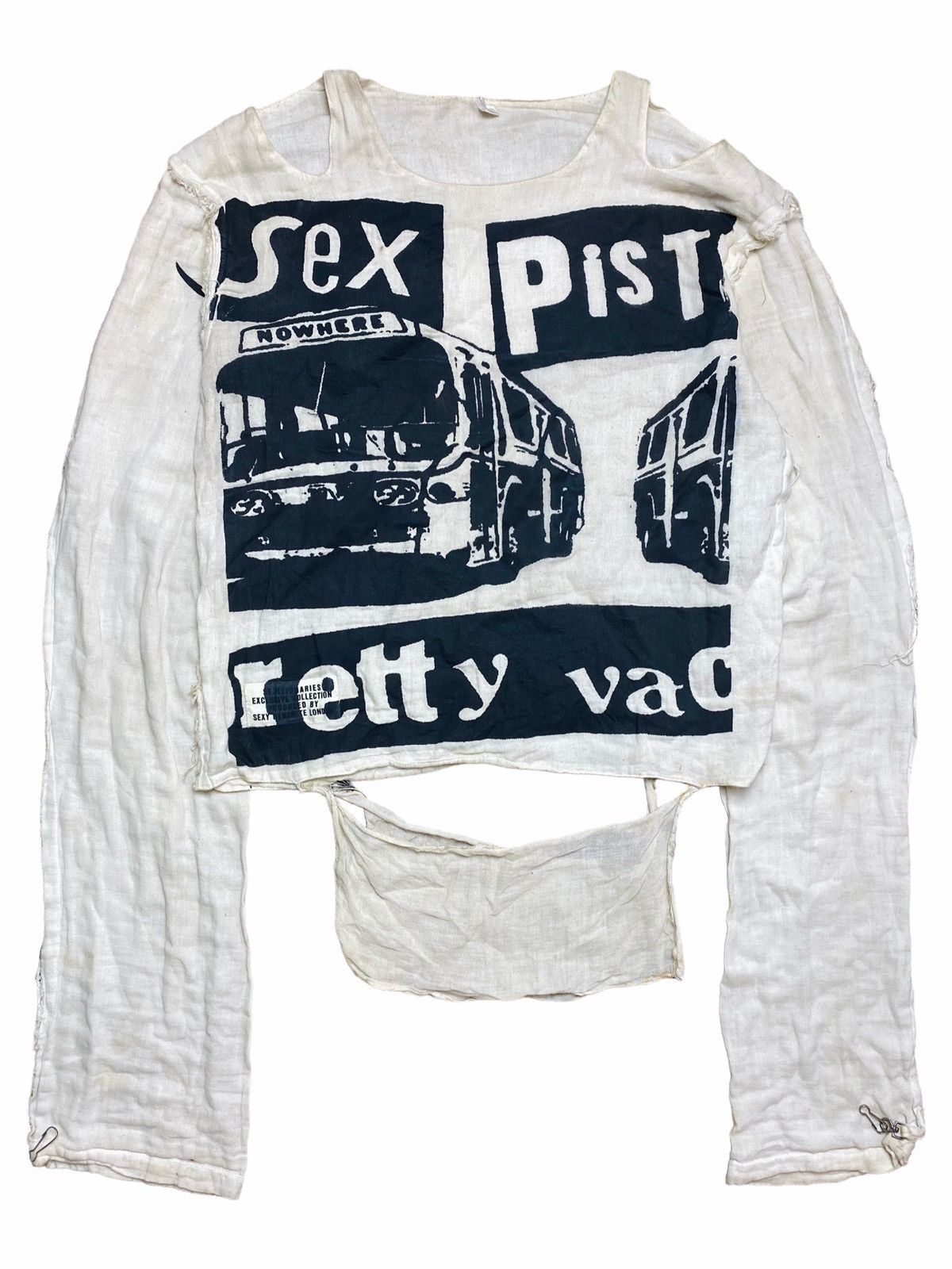 90s Sexy Dynamite Repro Sex Pistols Muslin Extra Longsleeve