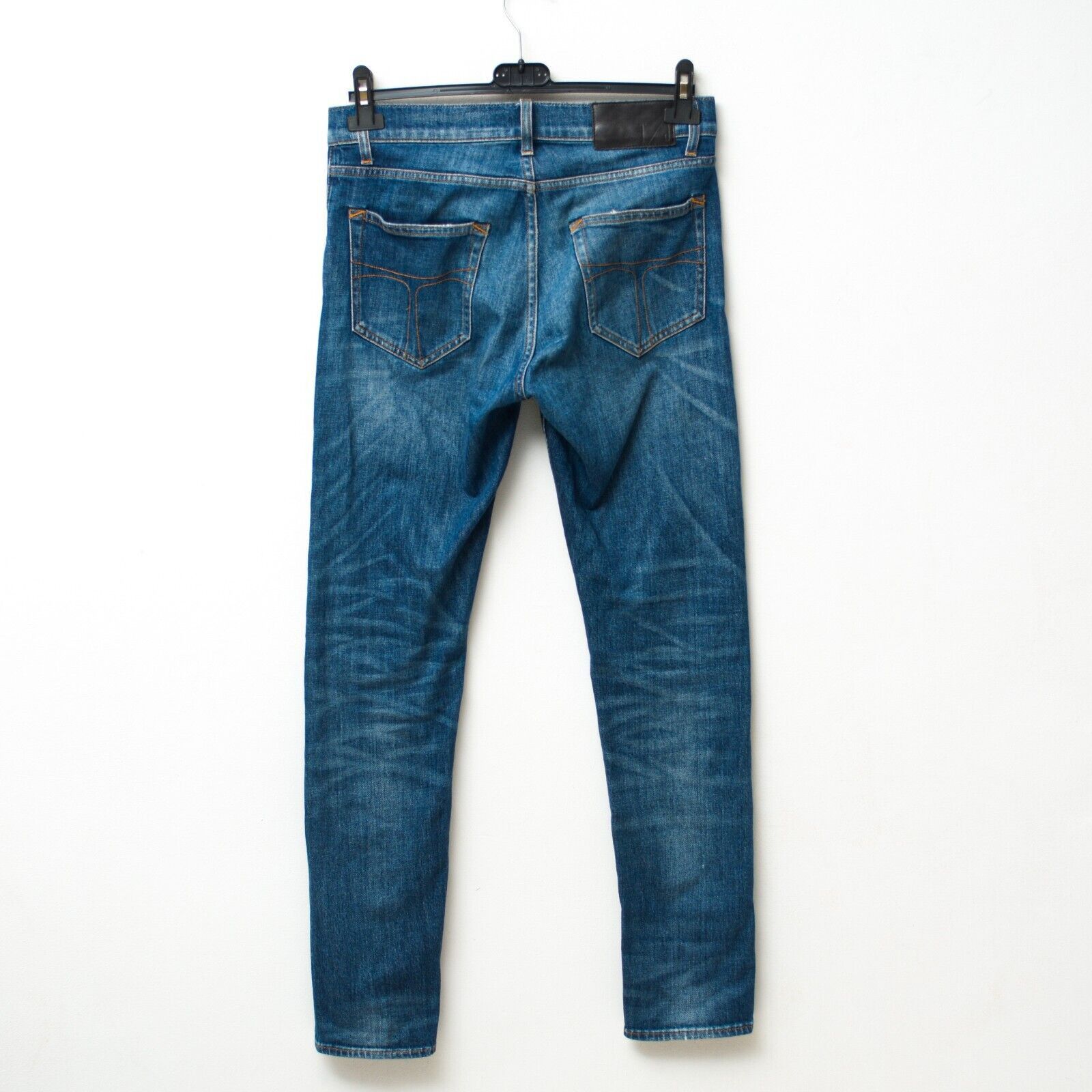Tiger of Sweden Pistolero Women W27 L32 Jeans Slim Fit Pants Trousers Zip Size 27" / US 4 / IT 40 - 2 Thumbnail