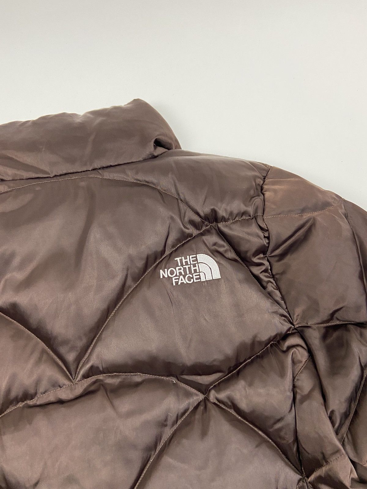 The North Face Vintage🤎The North Face Brown Down Jacket 550 Size M / US 6-8 / IT 42-44 - 5 Thumbnail