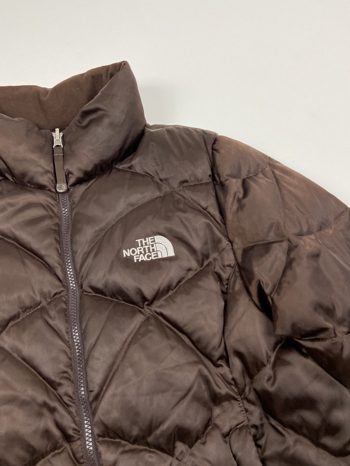 The North Face Vintage🤎The North Face Brown Down Jacket 550 Size M / US 6-8 / IT 42-44 - 2 Thumbnail