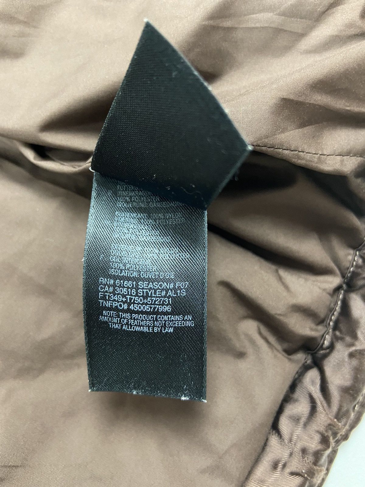 The North Face Vintage🤎The North Face Brown Down Jacket 550 Size M / US 6-8 / IT 42-44 - 13 Thumbnail