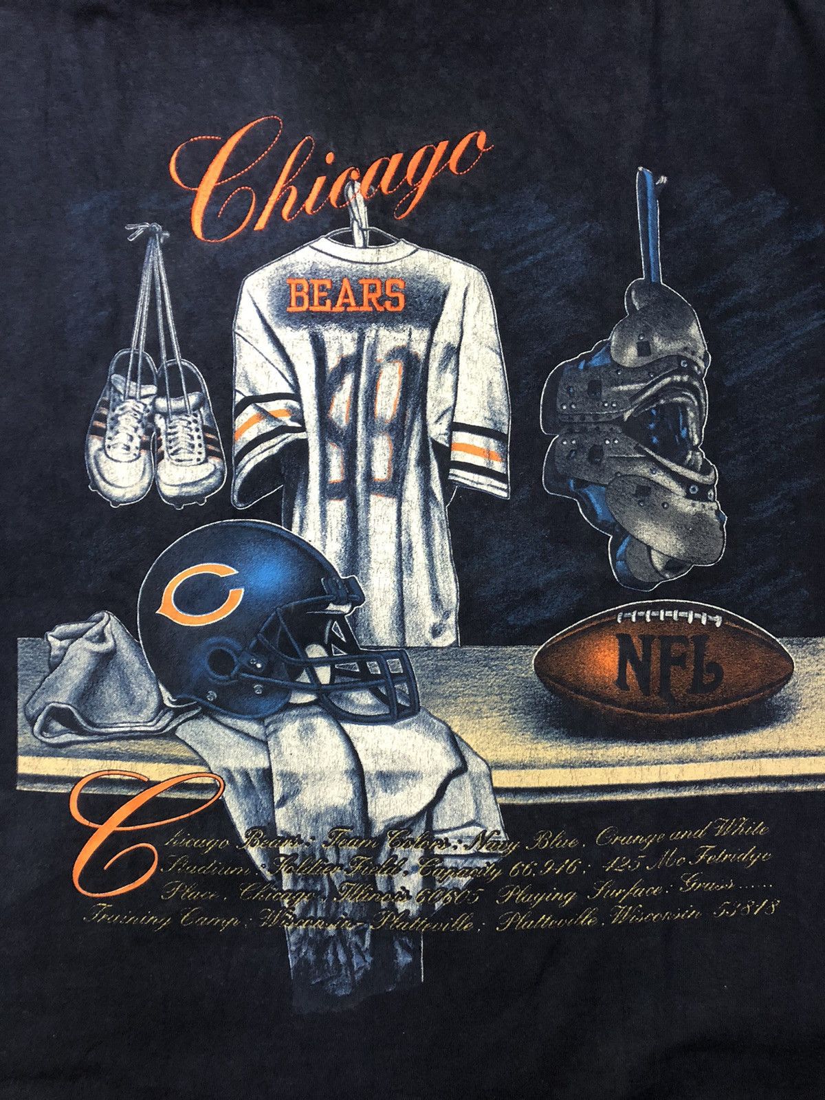 NFL Vintage NFL Chicago Bears Size US XL / EU 56 / 4 - 3 Thumbnail
