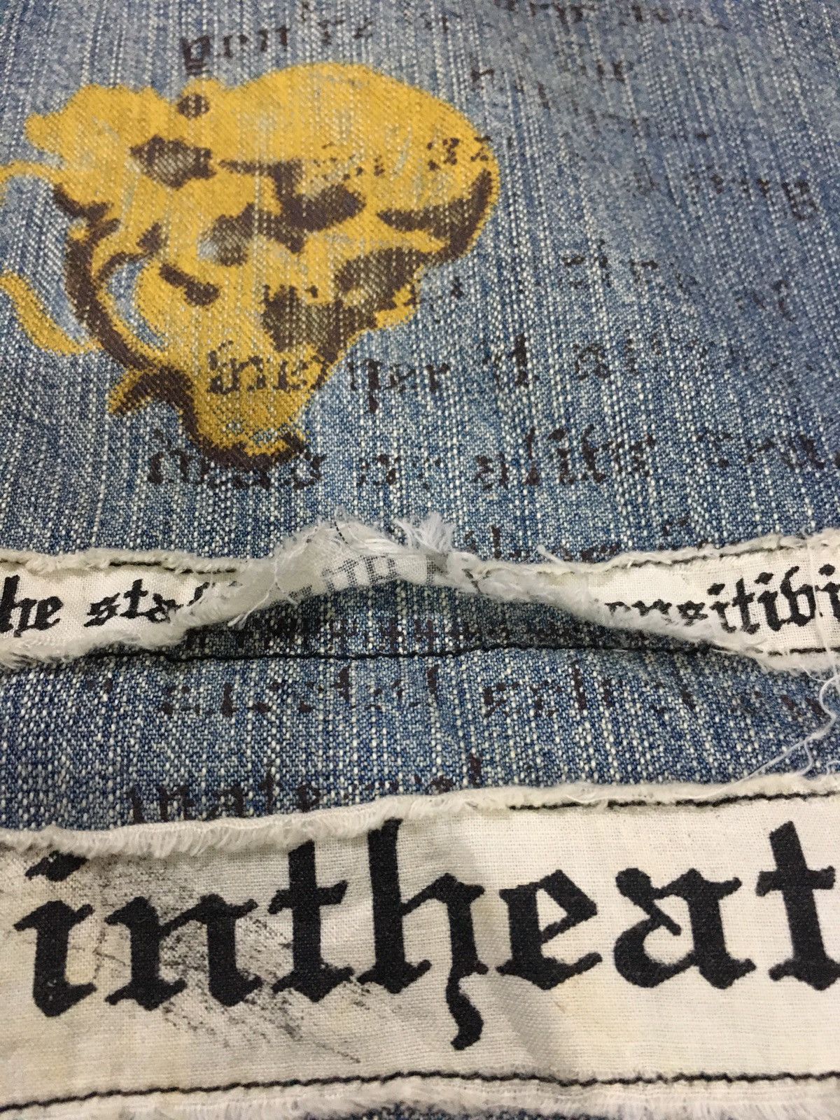 In The Attic IN THE ATTIC DISTRESSED BOOTCUT POEM JEANS Size US 32 / EU 48 - 8 Thumbnail