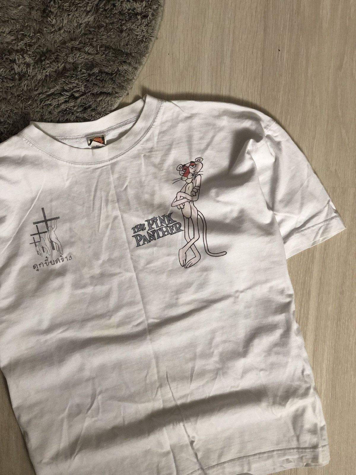 Cartoon Network × Vintage Vintage The Pink Panther Pink In The Clink T Shirt Size L / US 10 / IT 46 - 4 Thumbnail