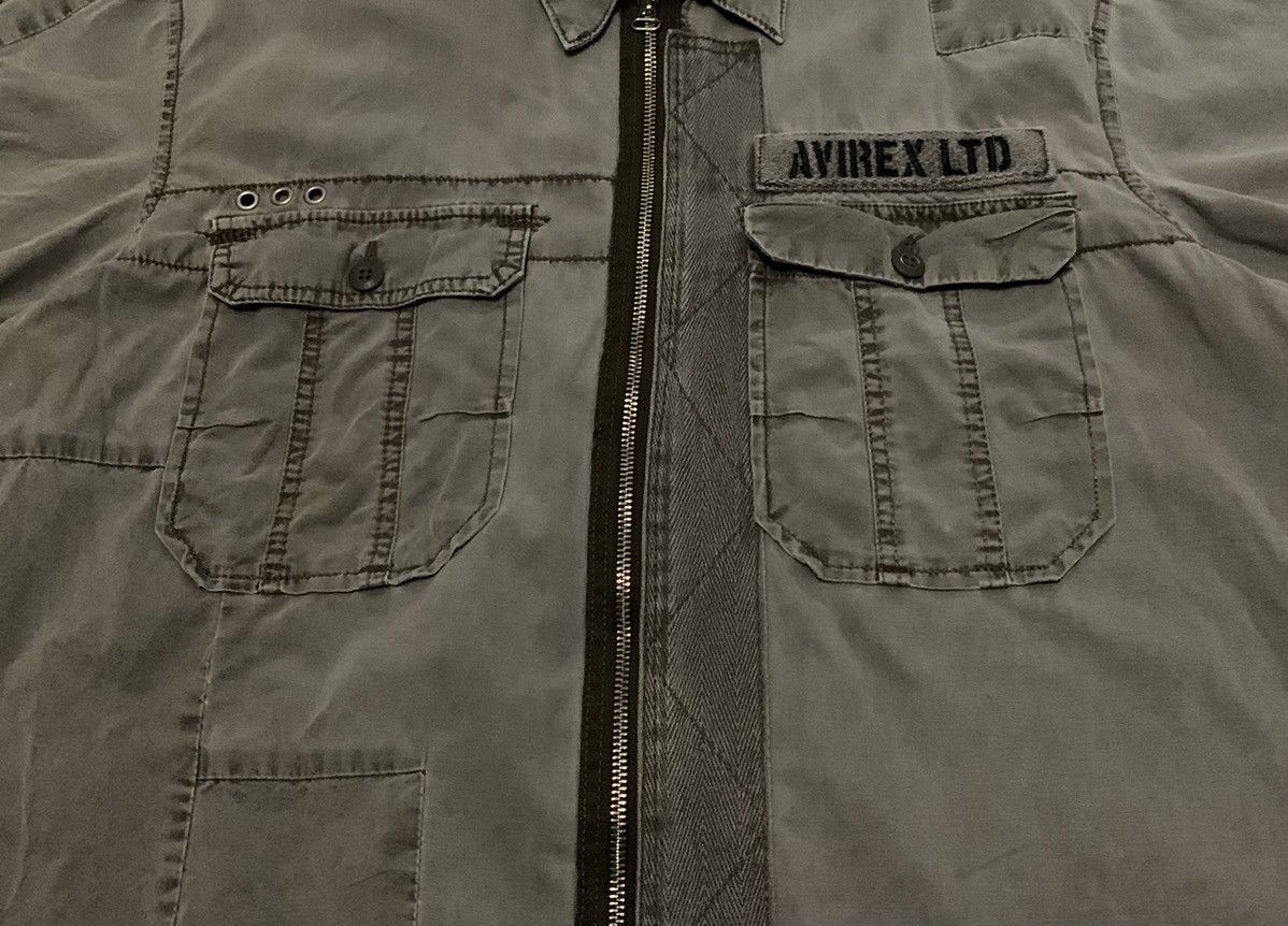 Avirex × Vintage Rare Design Vintage Brand Avirex Army Shirt 1990s Size US XL / EU 56 / 4 - 3 Thumbnail