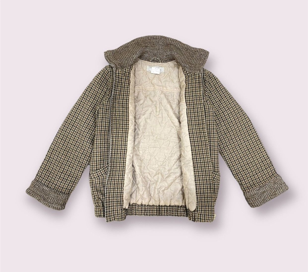 Vintage Vintage turtle neck givenchy wool boomber jacket Size US S / EU 44-46 / 1 - 2 Thumbnail