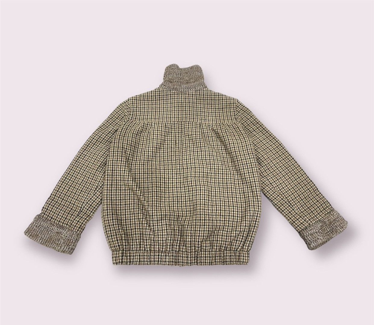 Vintage Vintage turtle neck givenchy wool boomber jacket Size US S / EU 44-46 / 1 - 5 Thumbnail