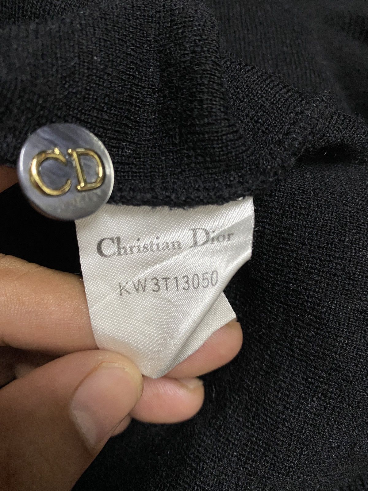 Christian Dior Monsieur Vintage 90s Christian Dior Wool RARE Luxury Sweater Size M / US 6-8 / IT 42-44 - 9 Thumbnail