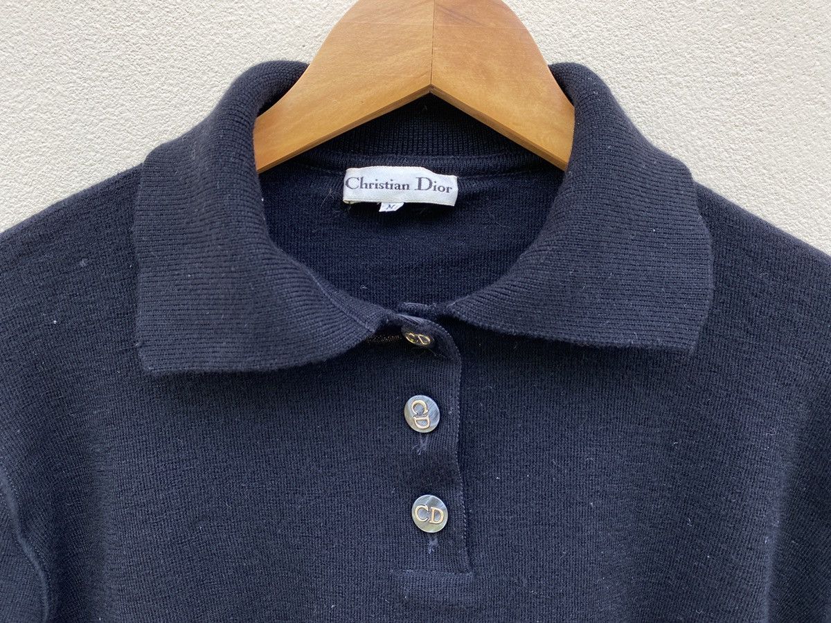 Christian Dior Monsieur Vintage 90s Christian Dior Wool RARE Luxury Sweater Size M / US 6-8 / IT 42-44 - 7 Thumbnail