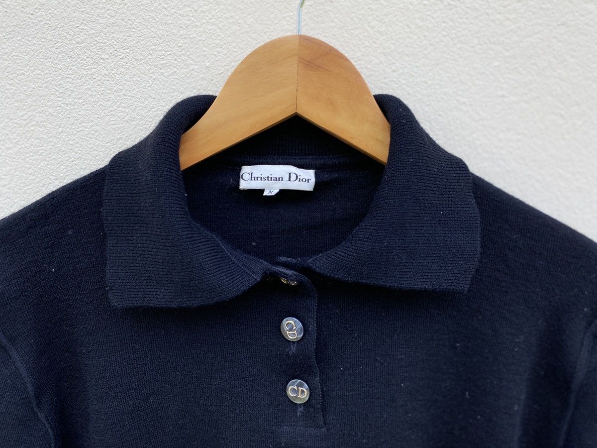 Christian Dior Monsieur Vintage 90s Christian Dior Wool RARE Luxury Sweater Size M / US 6-8 / IT 42-44 - 6 Thumbnail