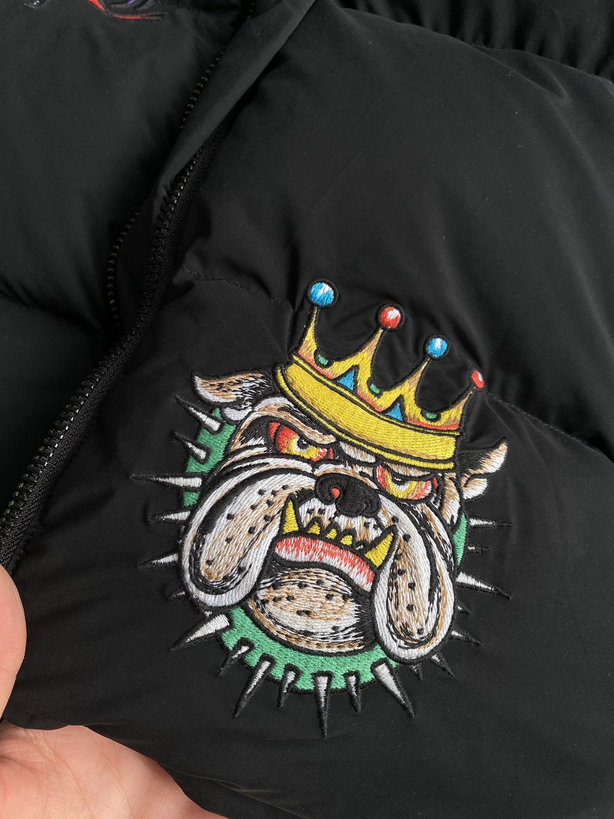 Ed Hardy × Unknown London Ed hardy x Unkown Multi patches puffer jacket Size US L / EU 52-54 / 3 - 8 Thumbnail