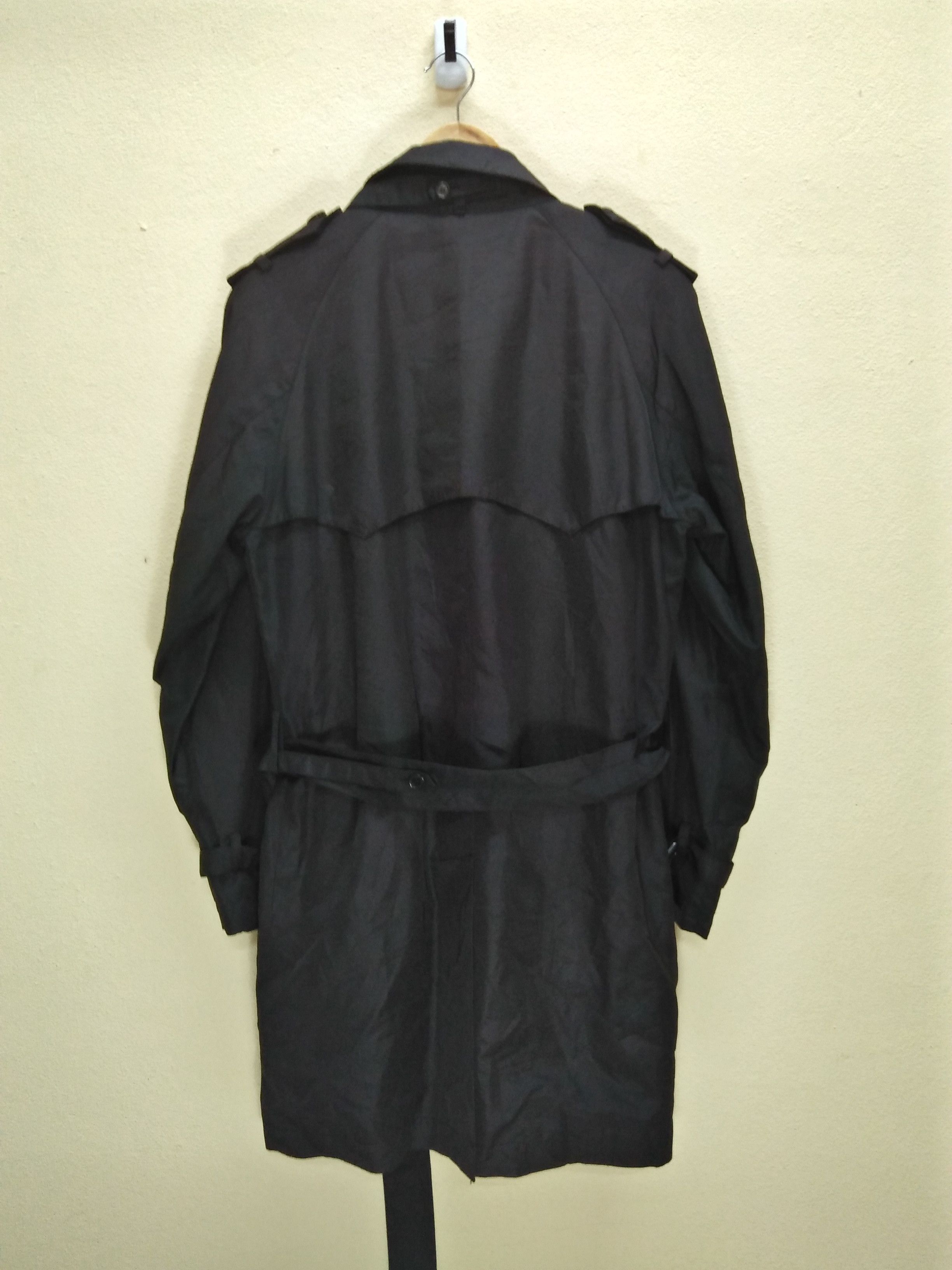 Paul Smith PAUL SMITH London Black Trench Coat Parka Size US M / EU 48-50 / 2 - 2 Thumbnail