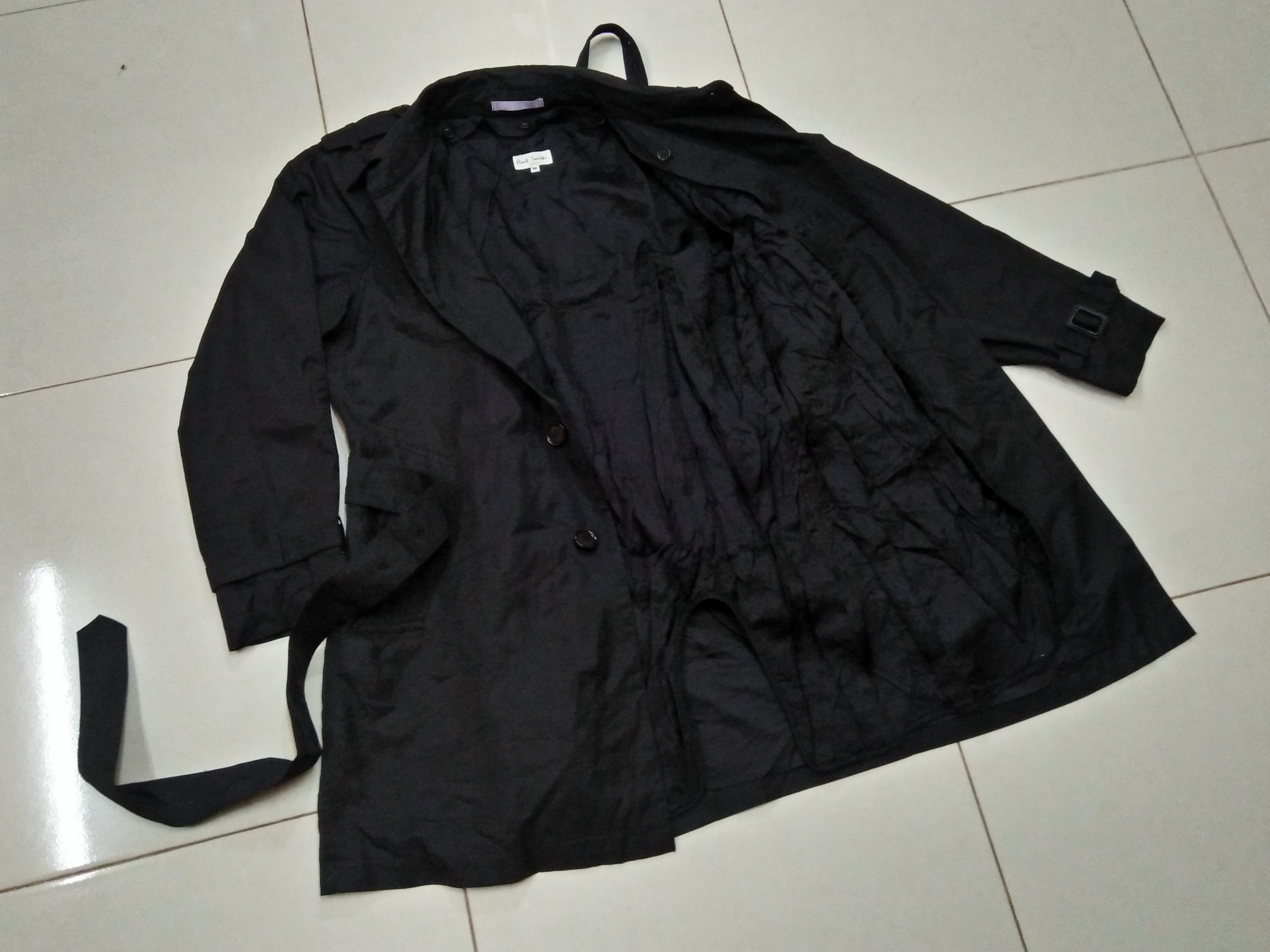 Paul Smith PAUL SMITH London Black Trench Coat Parka Size US M / EU 48-50 / 2 - 4 Thumbnail