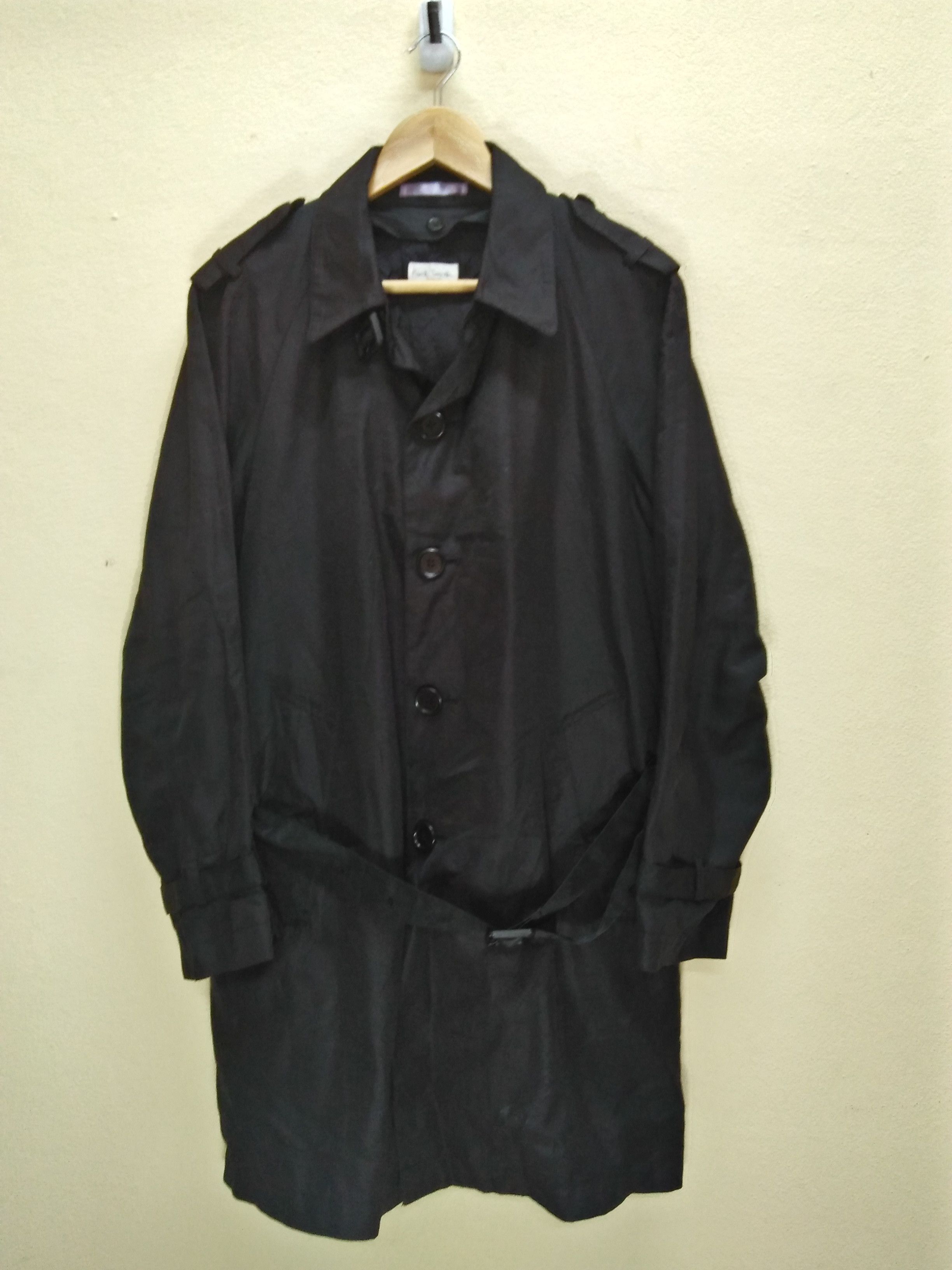 Paul Smith PAUL SMITH London Black Trench Coat Parka Size US M / EU 48-50 / 2 - 1 Thumbnail