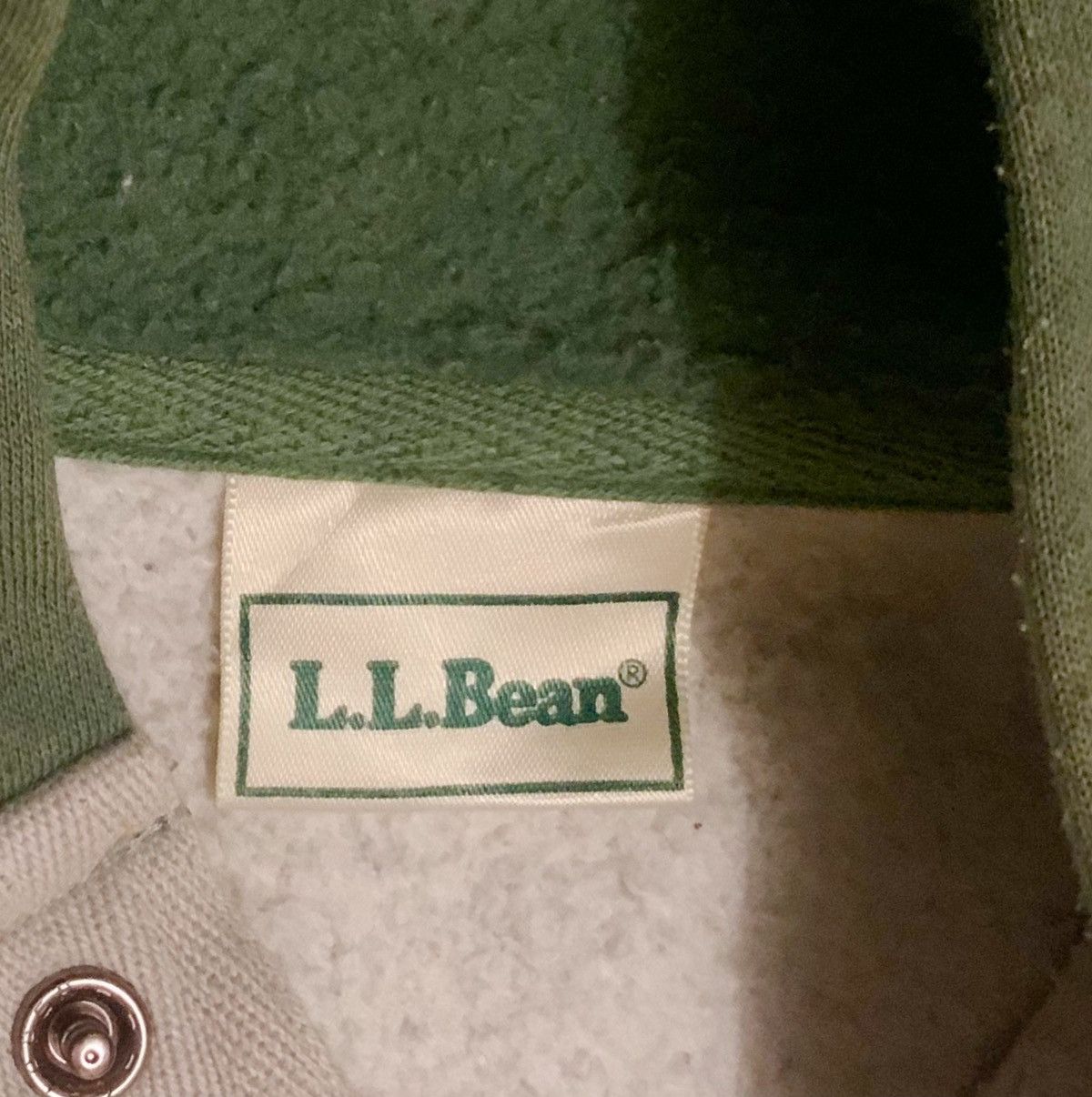 Rare Design Vintage Brand LL Bean Sweatshirt Hoodie 1990s