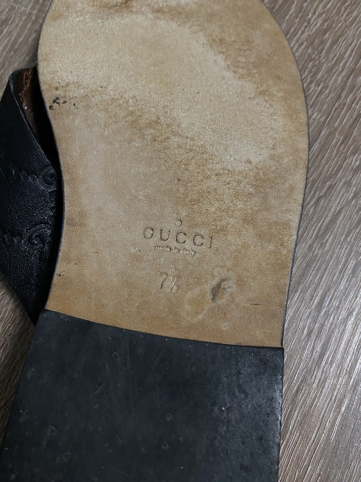 Gucci Gucci Thong Sandal Size US 7 / EU 40 - 8 Thumbnail