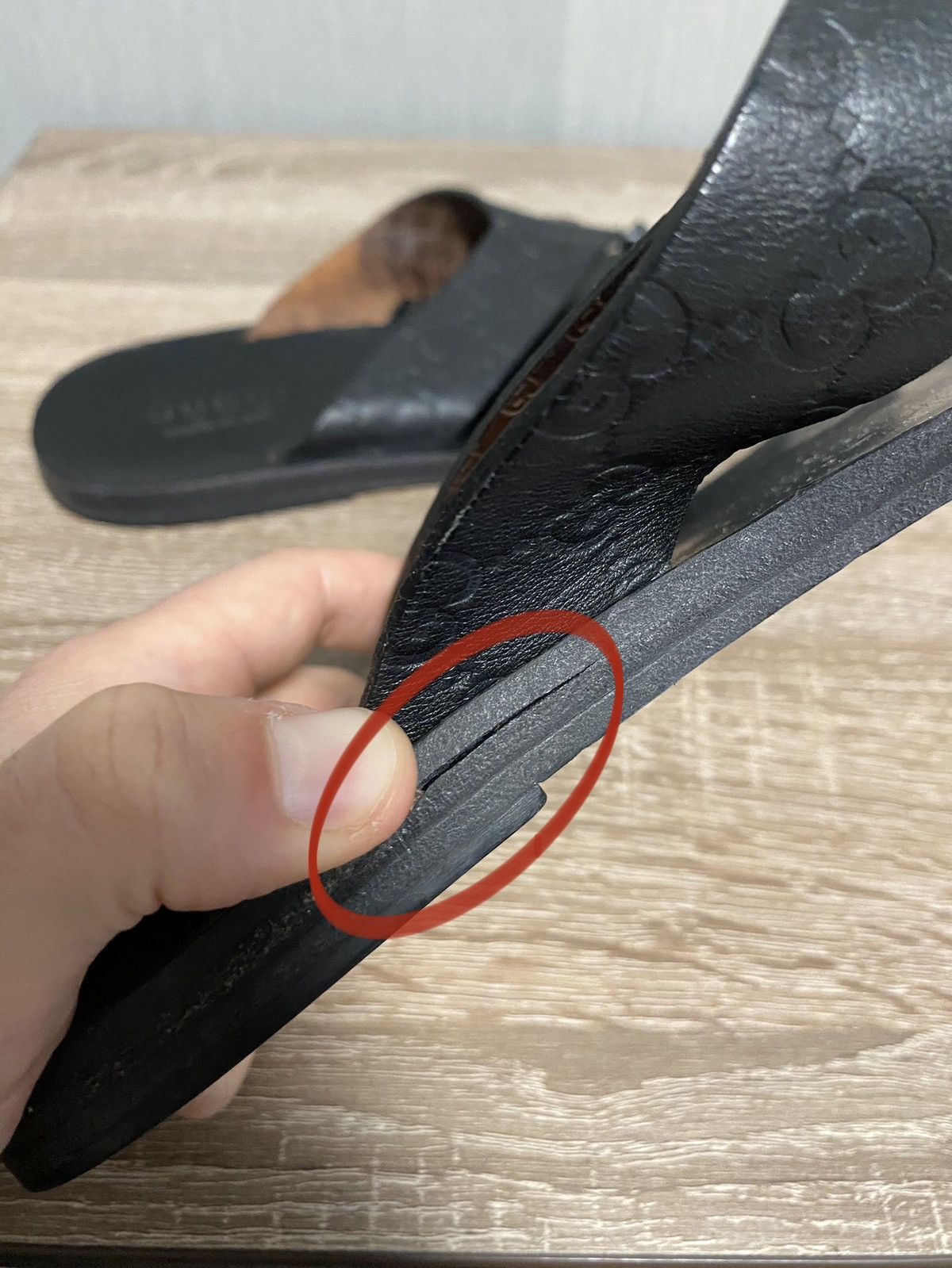 Gucci Gucci Thong Sandal Size US 7 / EU 40 - 11 Thumbnail