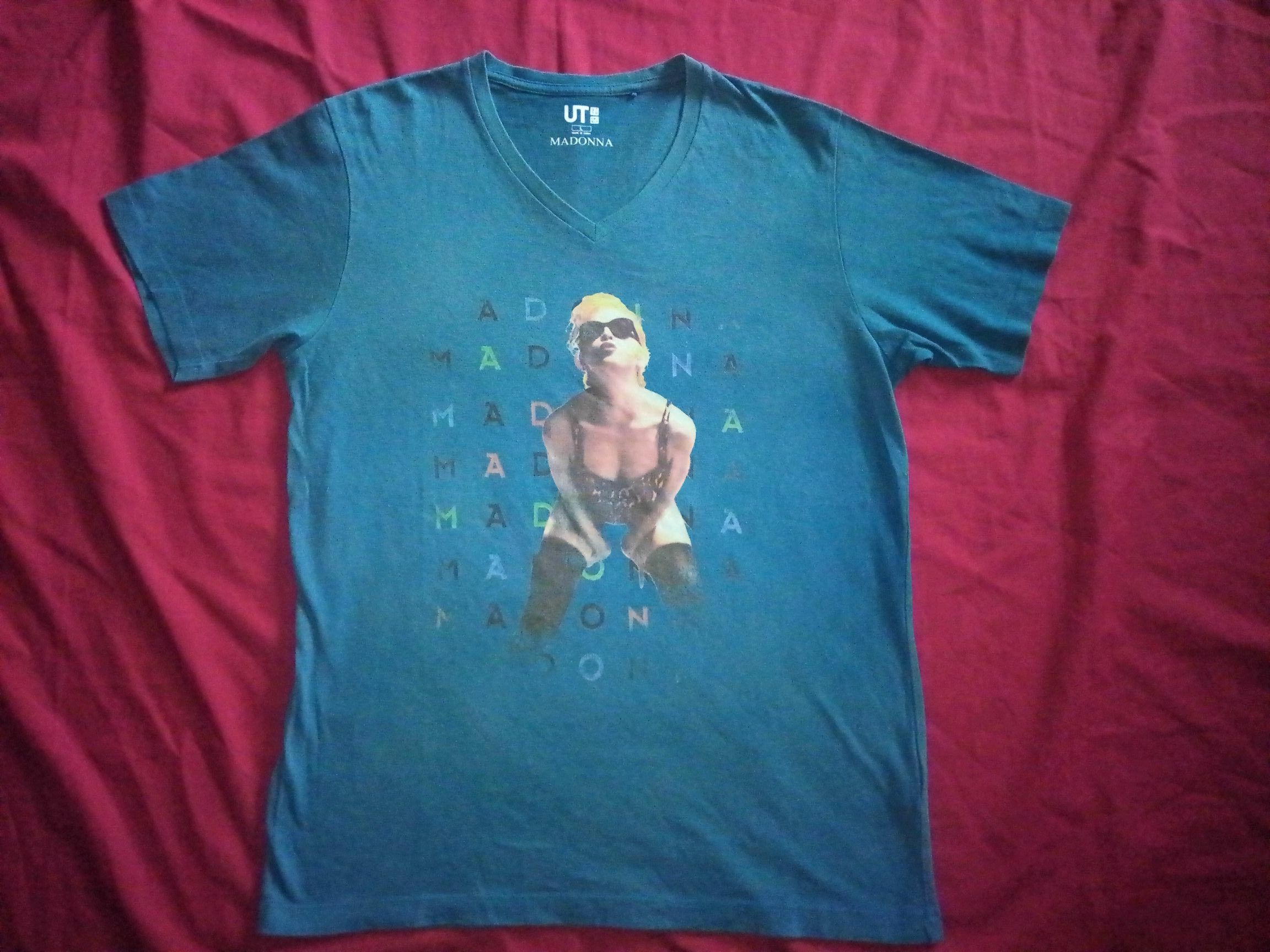 Japanese Brand Madonna tshirt pop singer music idol Size US M / EU 48-50 / 2 - 2 Thumbnail