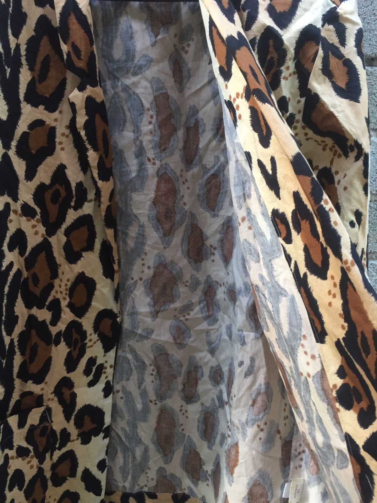 Designer Norma Kamali Leopard Print Warp Jacket Nice Design Size US M / EU 48-50 / 2 - 3 Thumbnail