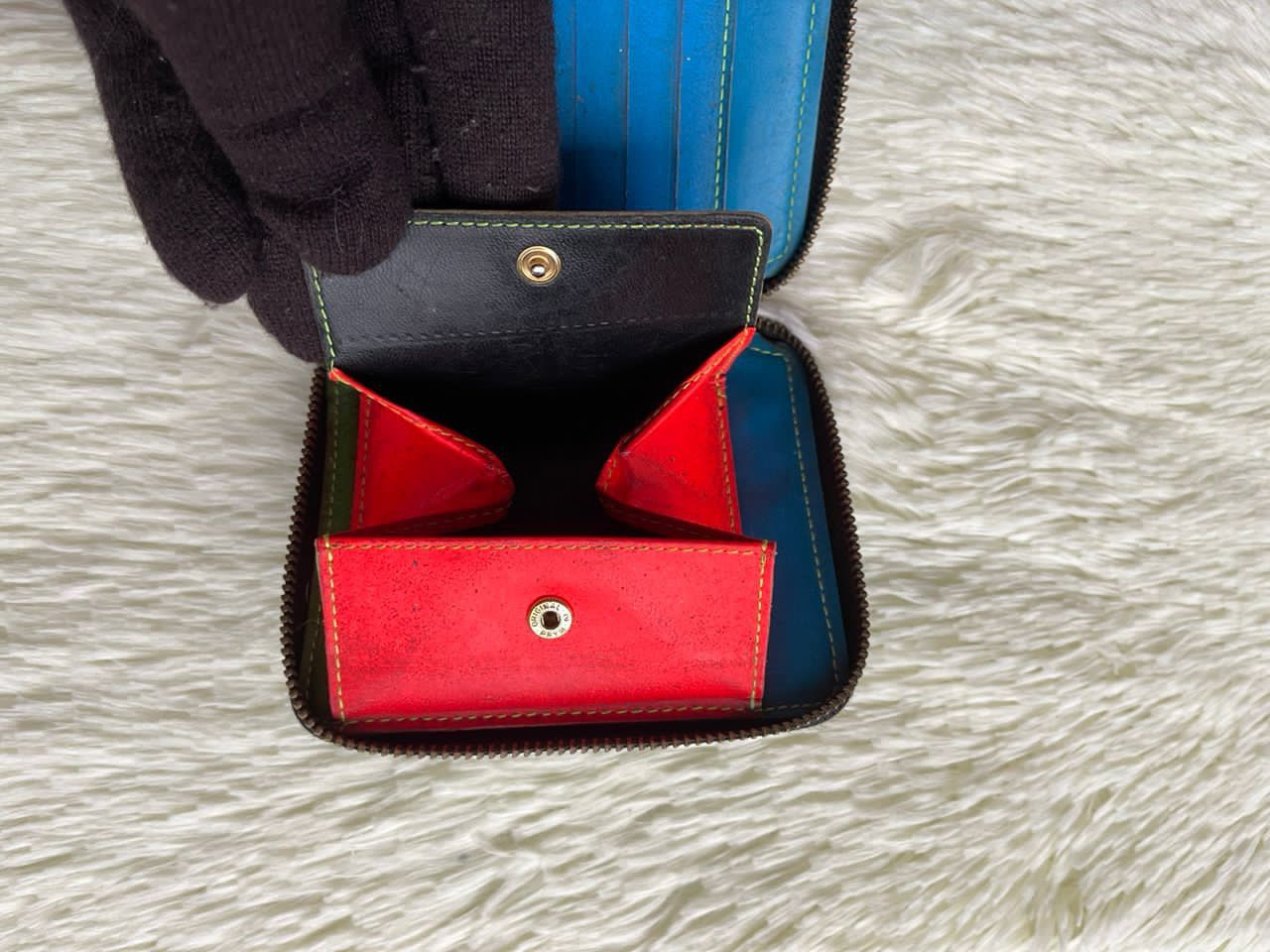 Comme des Garcons Comme Des Garcons Super Fluo Zip Wallet Size ONE SIZE - 9 Thumbnail