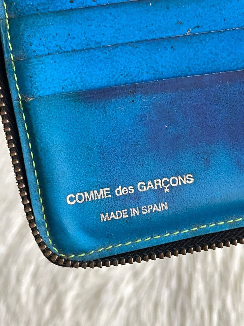 Comme des Garcons Comme Des Garcons Super Fluo Zip Wallet Size ONE SIZE - 16 Thumbnail