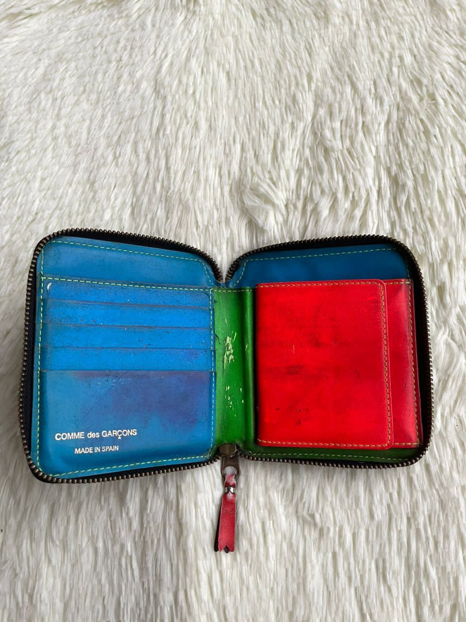Comme des Garcons Comme Des Garcons Super Fluo Zip Wallet Size ONE SIZE - 7 Thumbnail