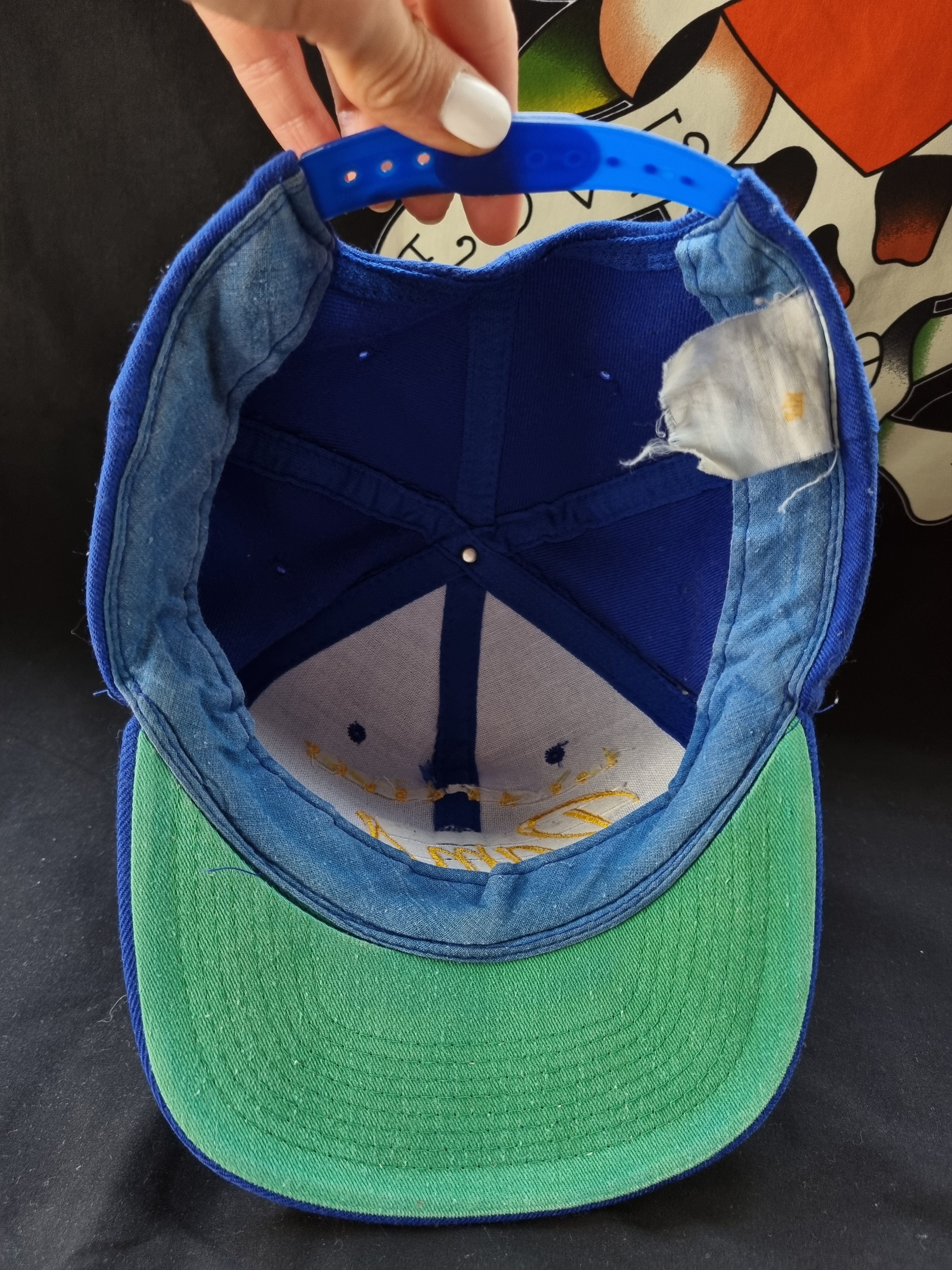 NFL × Sports Specialties 90s Rare Los Angeles Rams Sport Specialties Script cap Size ONE SIZE - 6 Thumbnail