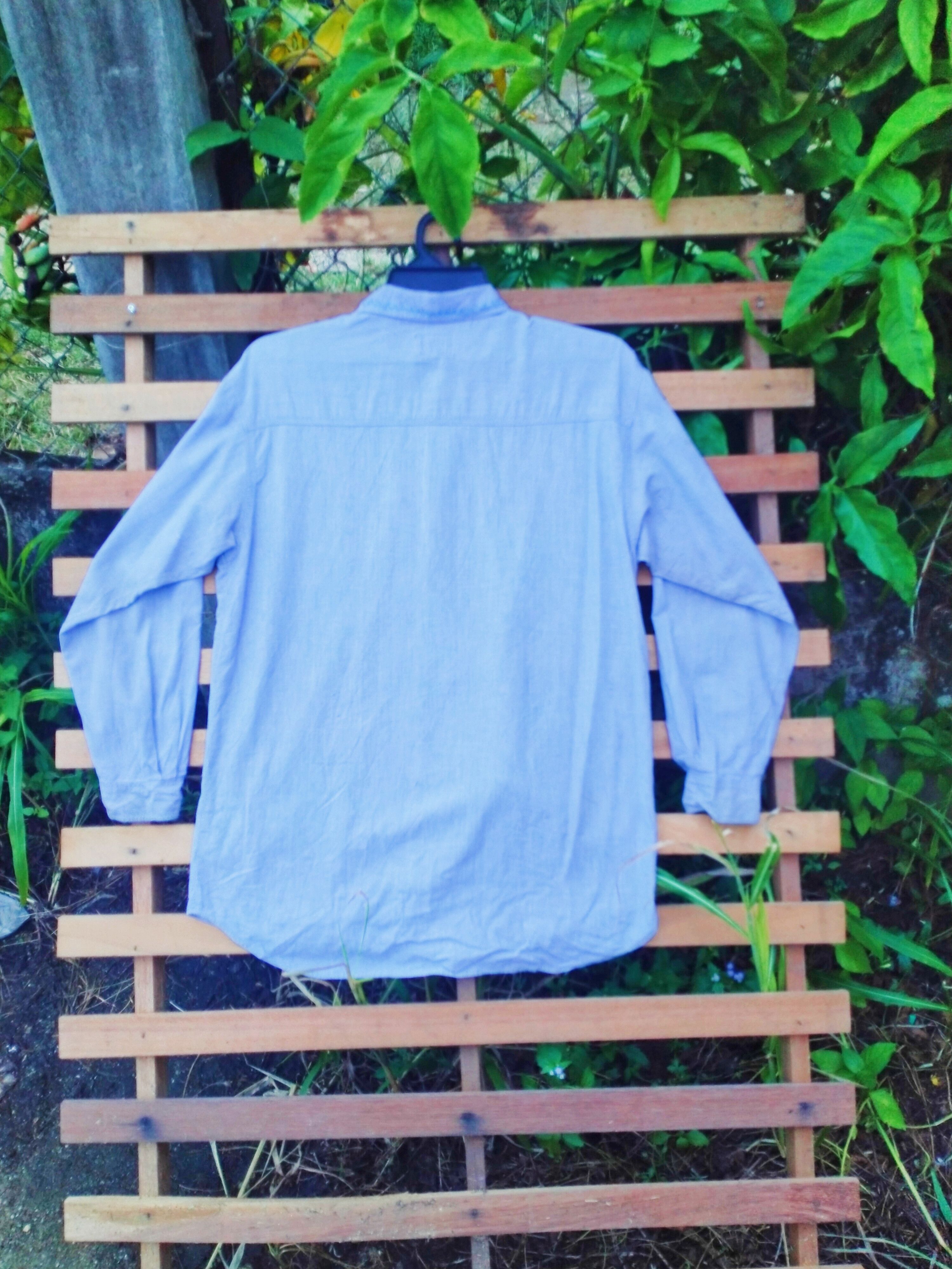 Japanese Brand A.T.LTD CAMBRAY BUTTON UP SHIRT Size M / US 6-8 / IT 42-44 - 4 Thumbnail