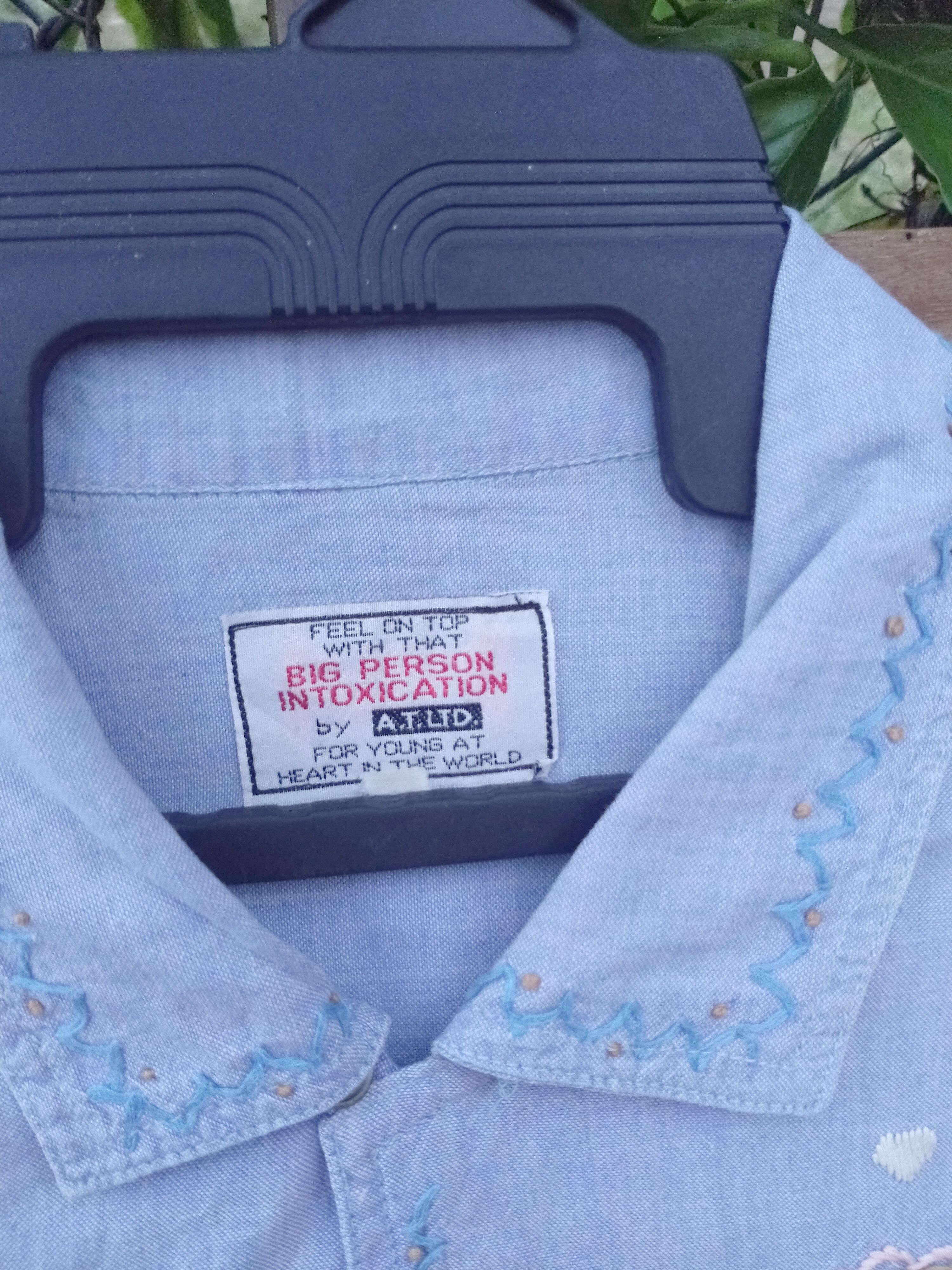 Japanese Brand A.T.LTD CAMBRAY BUTTON UP SHIRT Size M / US 6-8 / IT 42-44 - 3 Thumbnail