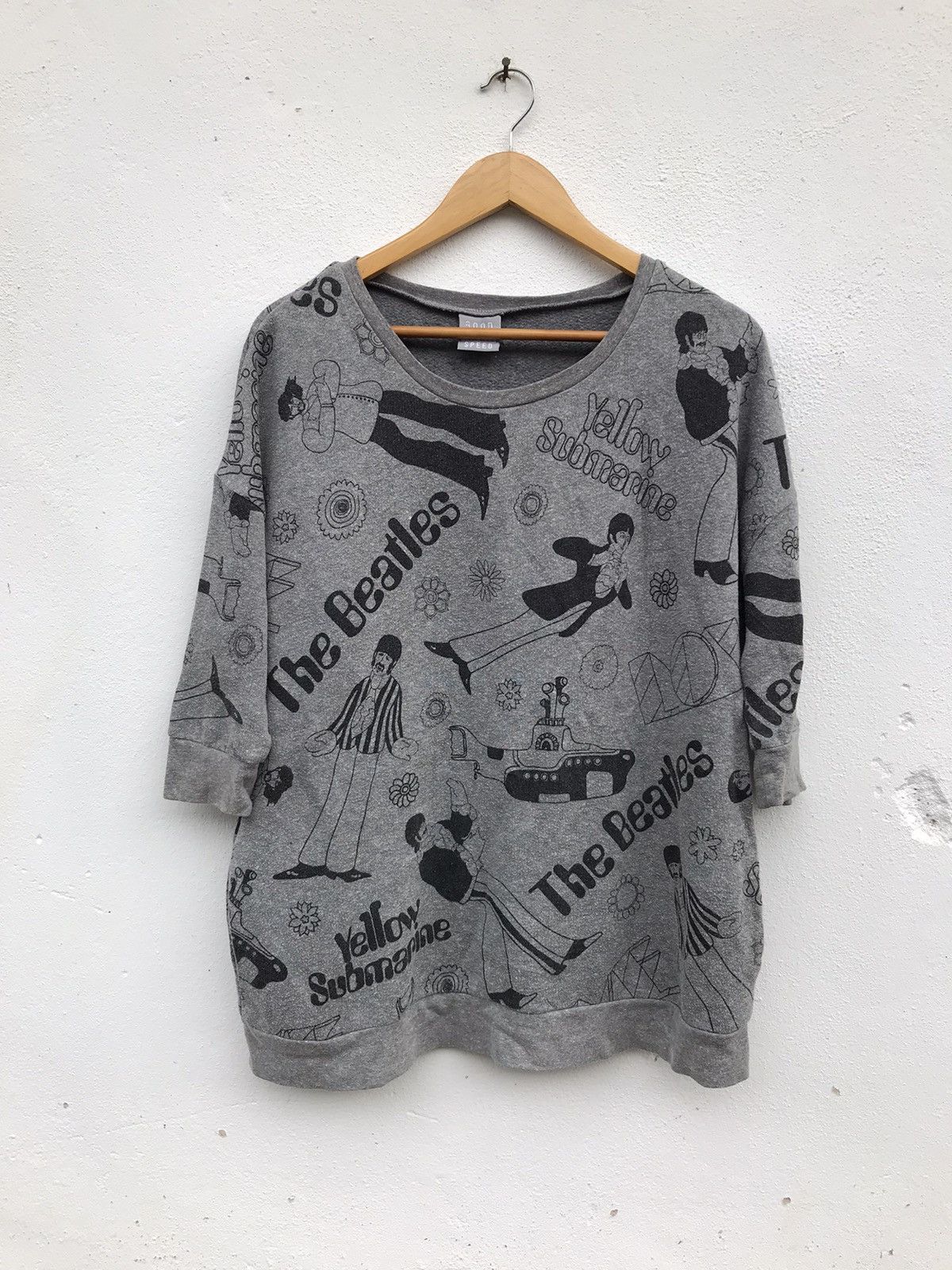 The Beatle Yellow Submarine overprint shirt