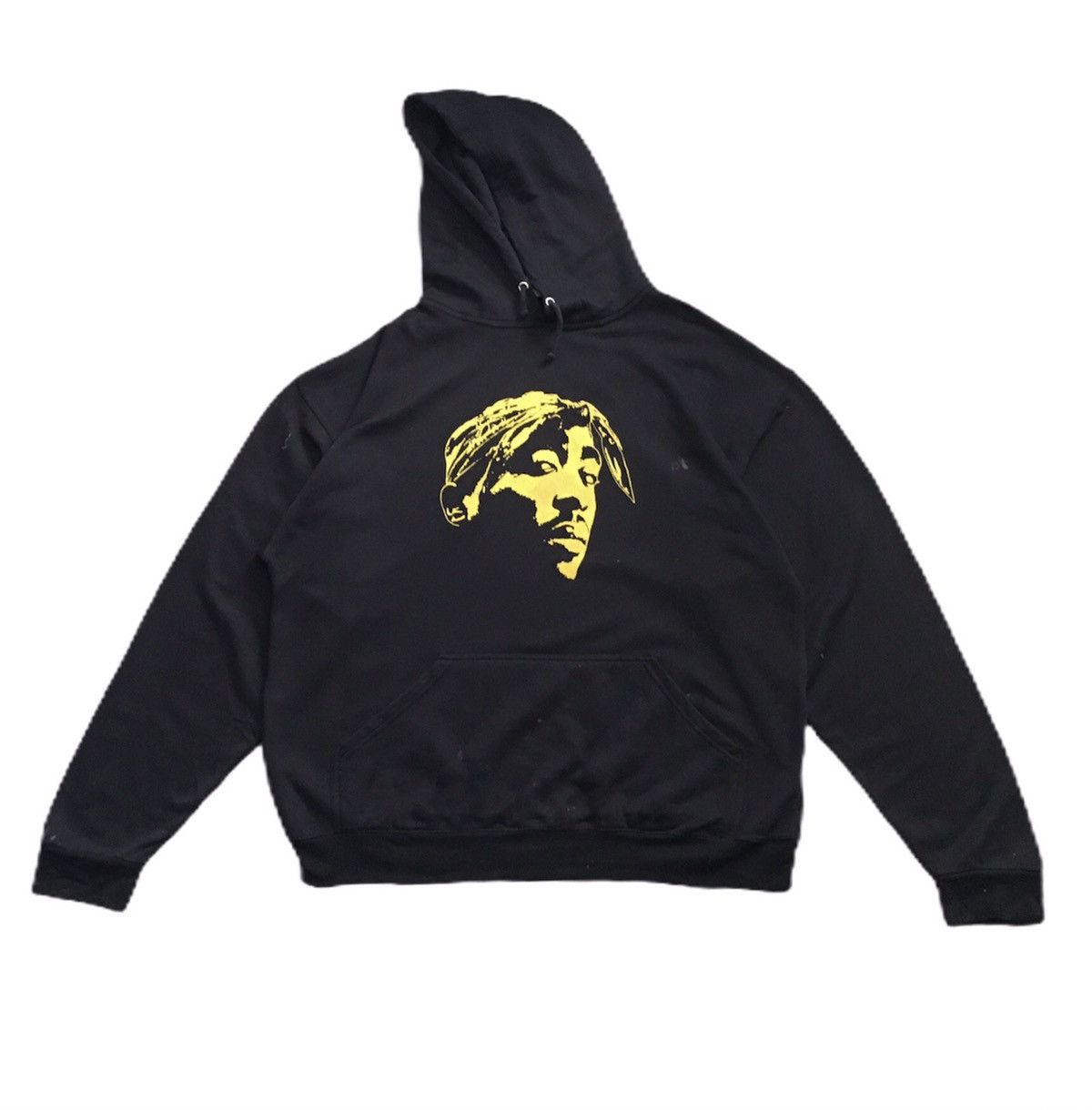 Rap Tees × Vintage Vintage Bootleg Rapper Tupac Shakur Sweatshirt Hoodie 2000s Size US XXL / EU 58 / 5 - 1 Thumbnail