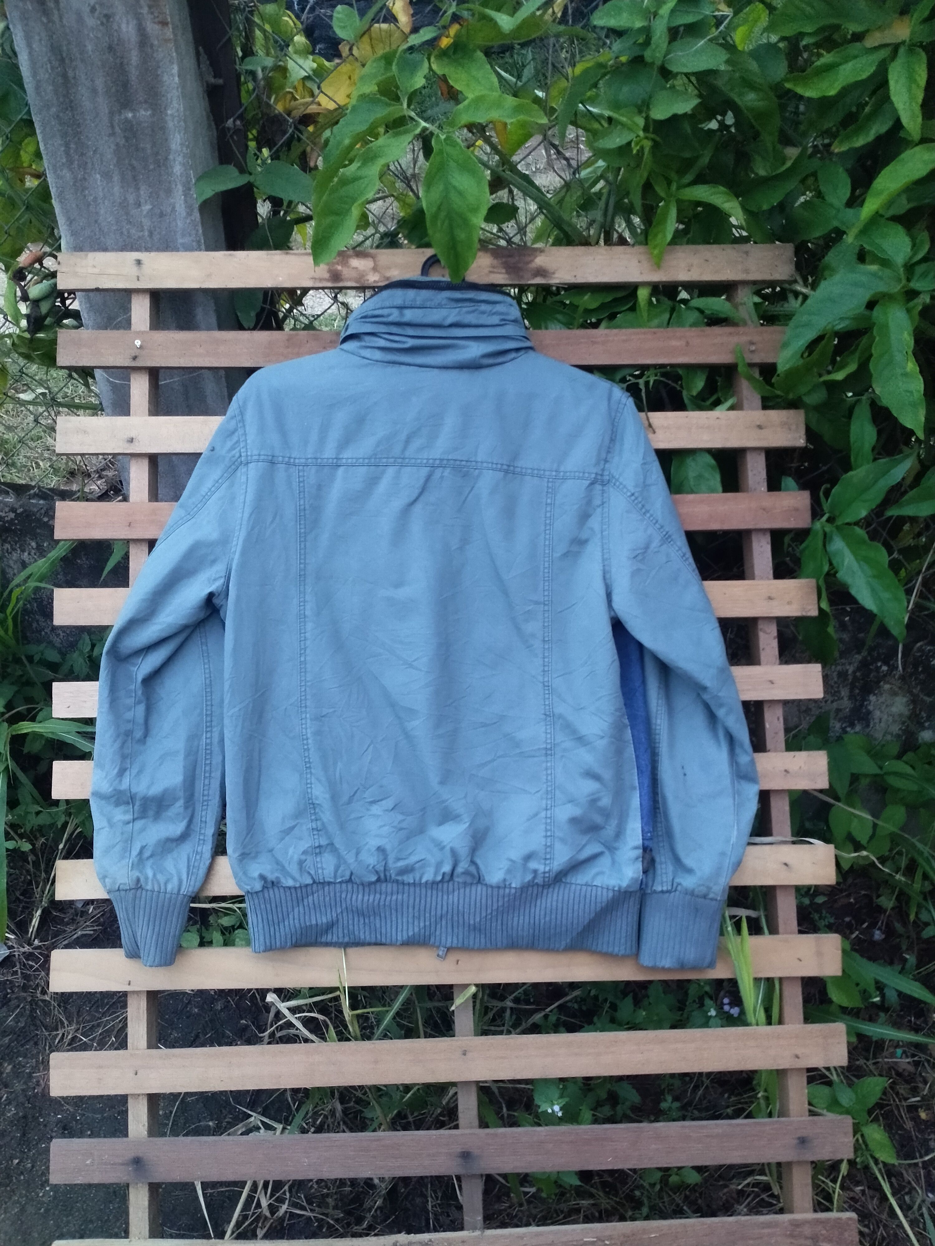 Dsquared2 DSQUARED2 DENIM MIX COTTON ZIPPER JACKET Size US XXL / EU 58 / 5 - 8 Thumbnail