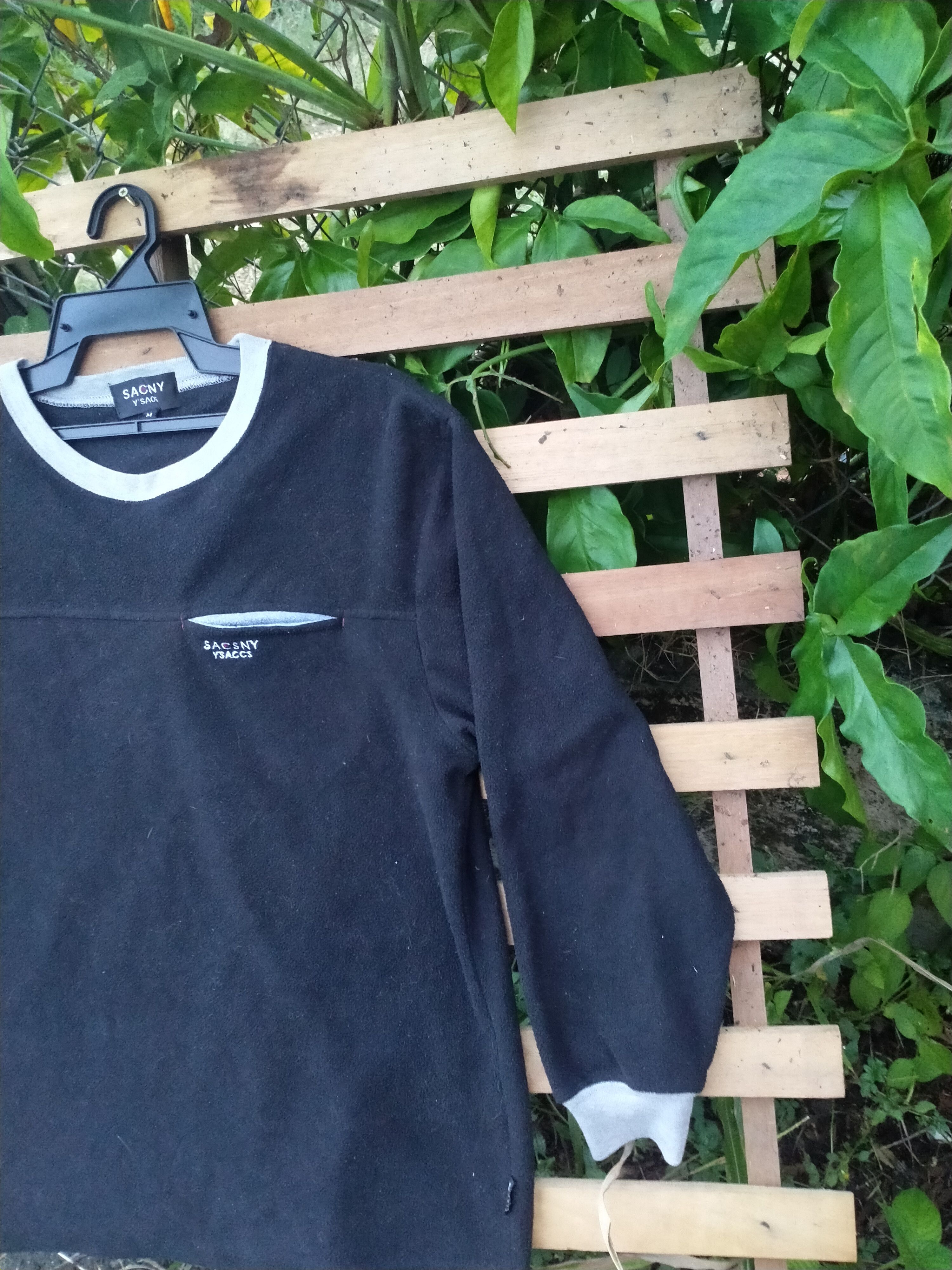 Japanese Brand × Yohji Yamamoto SACSNY Y'SACCS BY YOHJI YAMAMOTO SWEATSHIRT Size US M / EU 48-50 / 2 - 2 Thumbnail