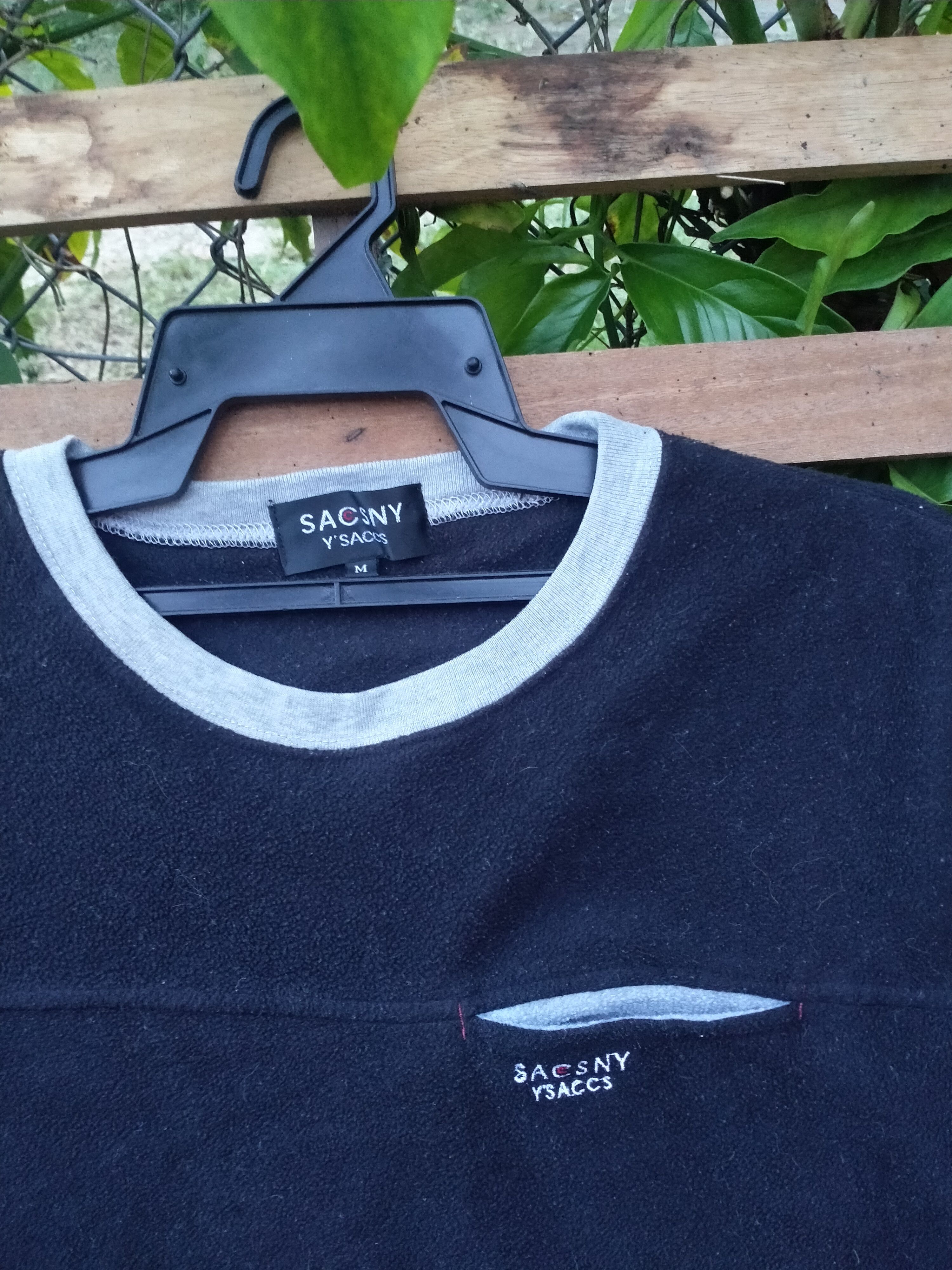 Japanese Brand × Yohji Yamamoto SACSNY Y'SACCS BY YOHJI YAMAMOTO SWEATSHIRT Size US M / EU 48-50 / 2 - 3 Thumbnail