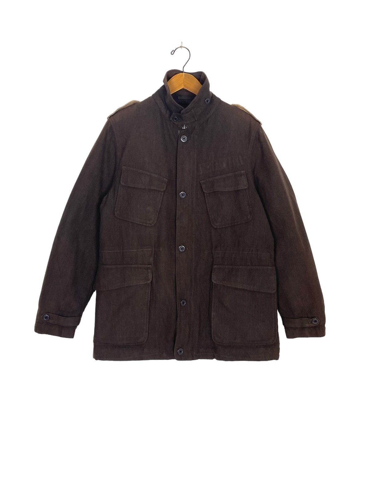 Margaret Howell Rare‼️ Vintage Margaret Howell Military Jacket Sun Faded Size US L / EU 52-54 / 3 - 1 Thumbnail