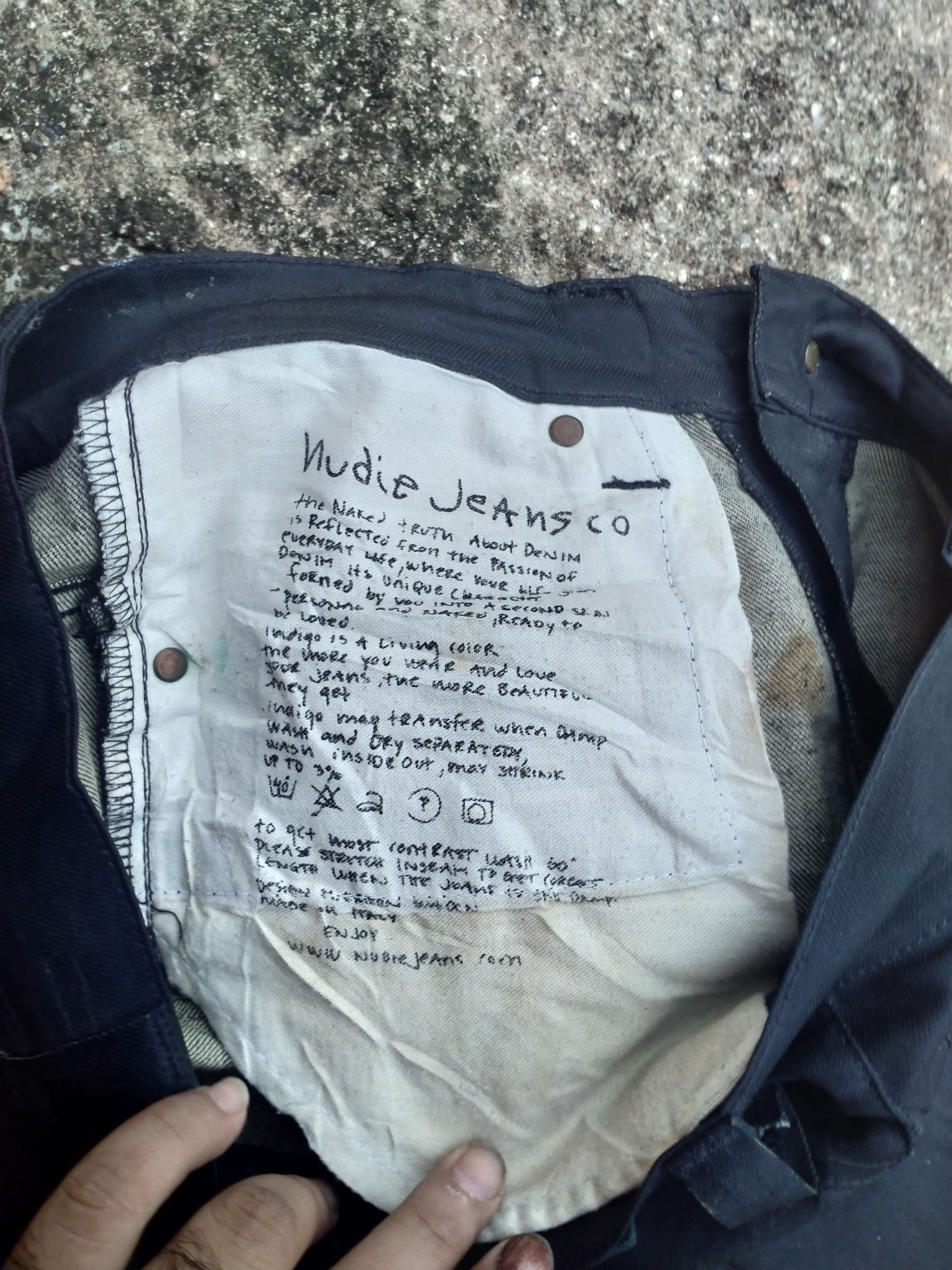Japanese Brand NUDIE JEAN SKINNY DENIM Size US 31 - 10 Thumbnail