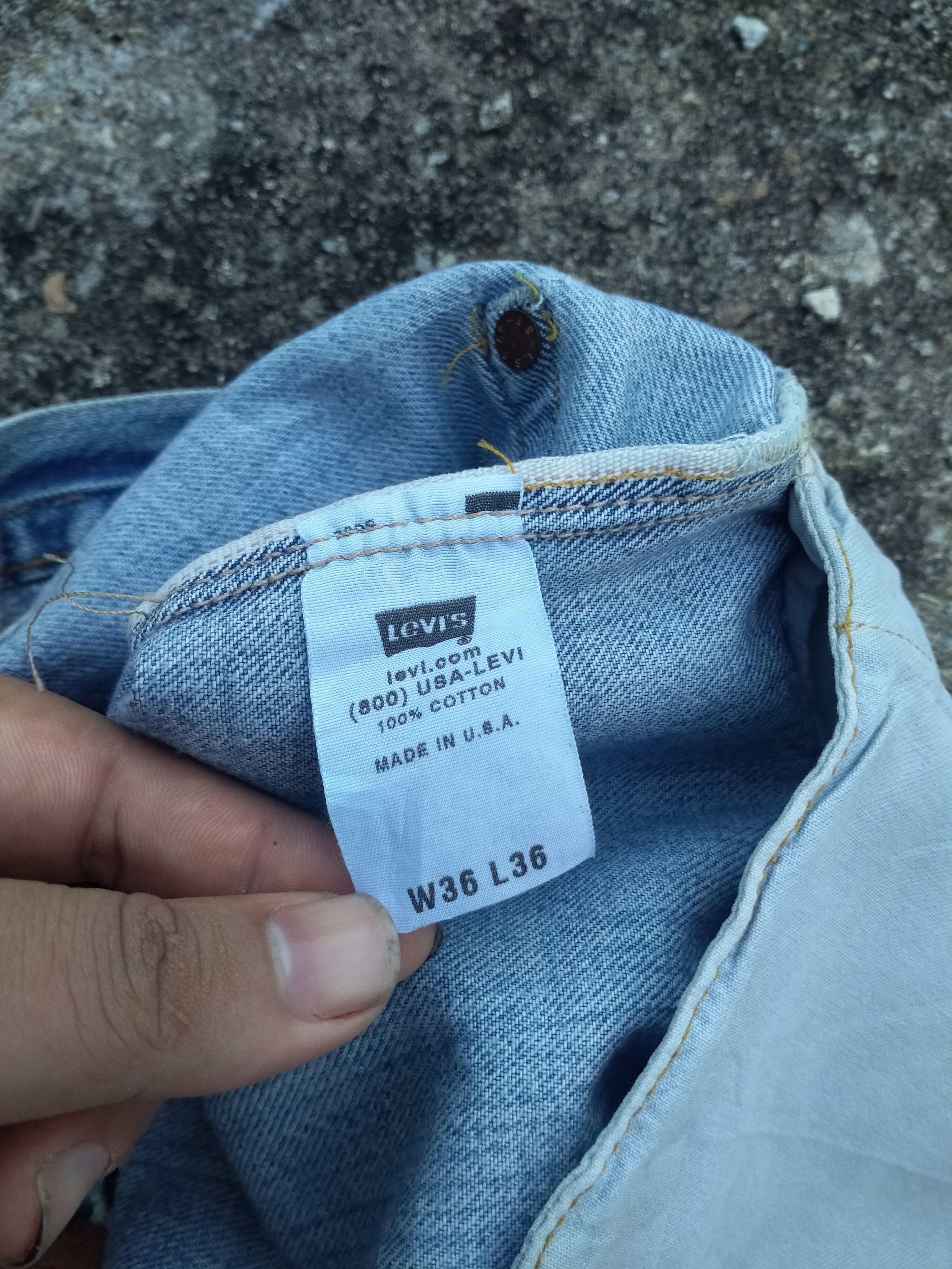 Levi's LEVIS BUTTON R BIG E SELVEDGE DENIM Size US 32 / EU 48 - 9 Thumbnail