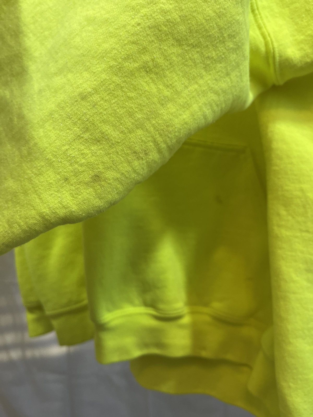 Vintage Neon Distressed Mechanic BIG XXL XXXL Oversize Hoodie Size US XXL / EU 58 / 5 - 10 Thumbnail
