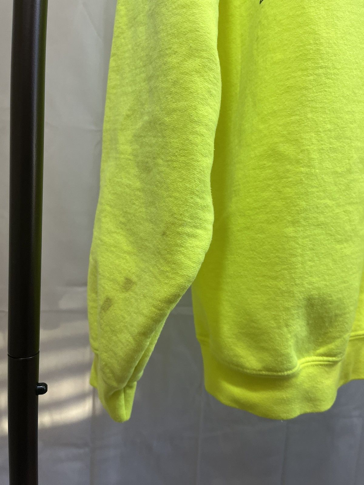 Vintage Neon Distressed Mechanic BIG XXL XXXL Oversize Hoodie Size US XXL / EU 58 / 5 - 11 Thumbnail
