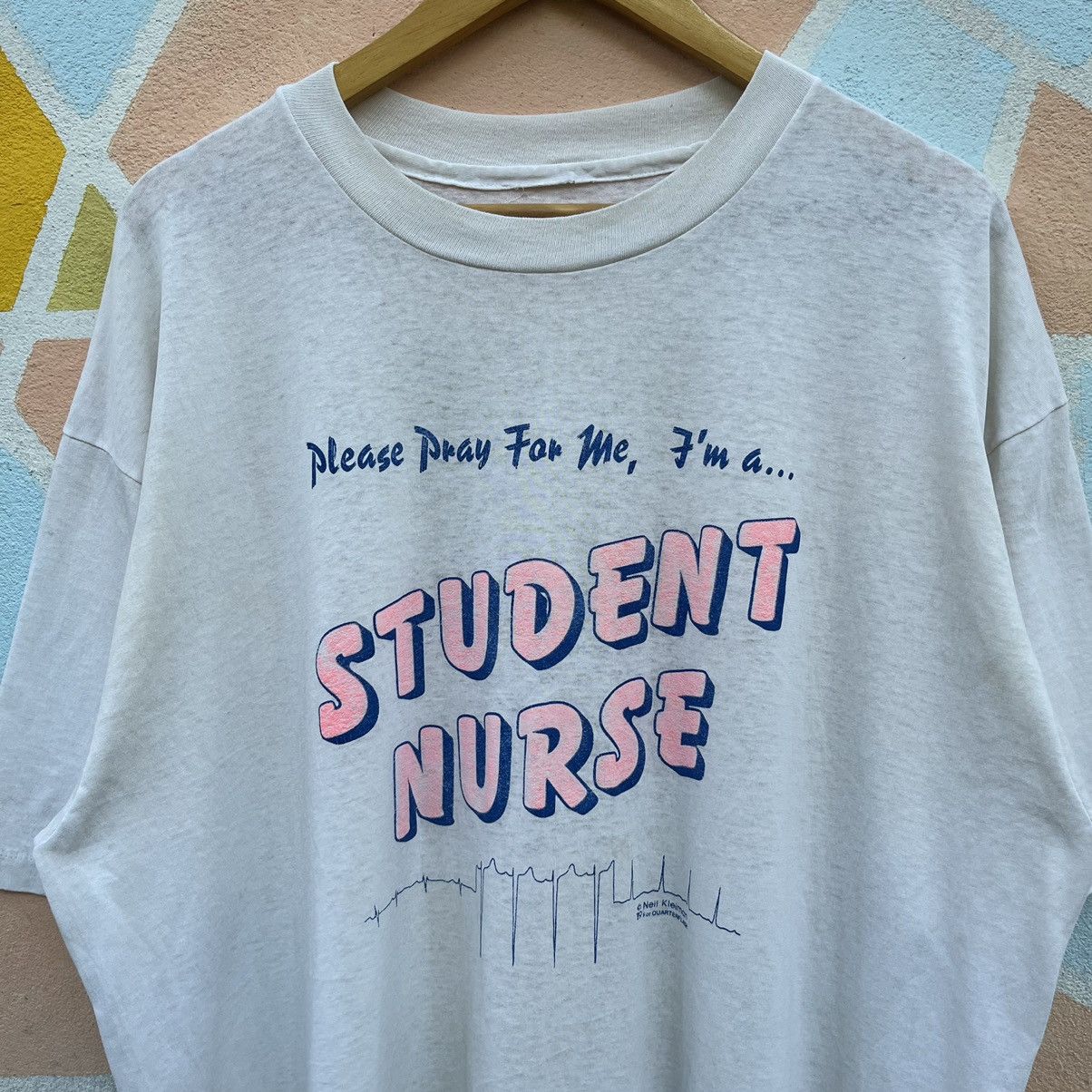 Vintage Vintage 89 student nurse tee Size US XL / EU 56 / 4 - 2 Thumbnail