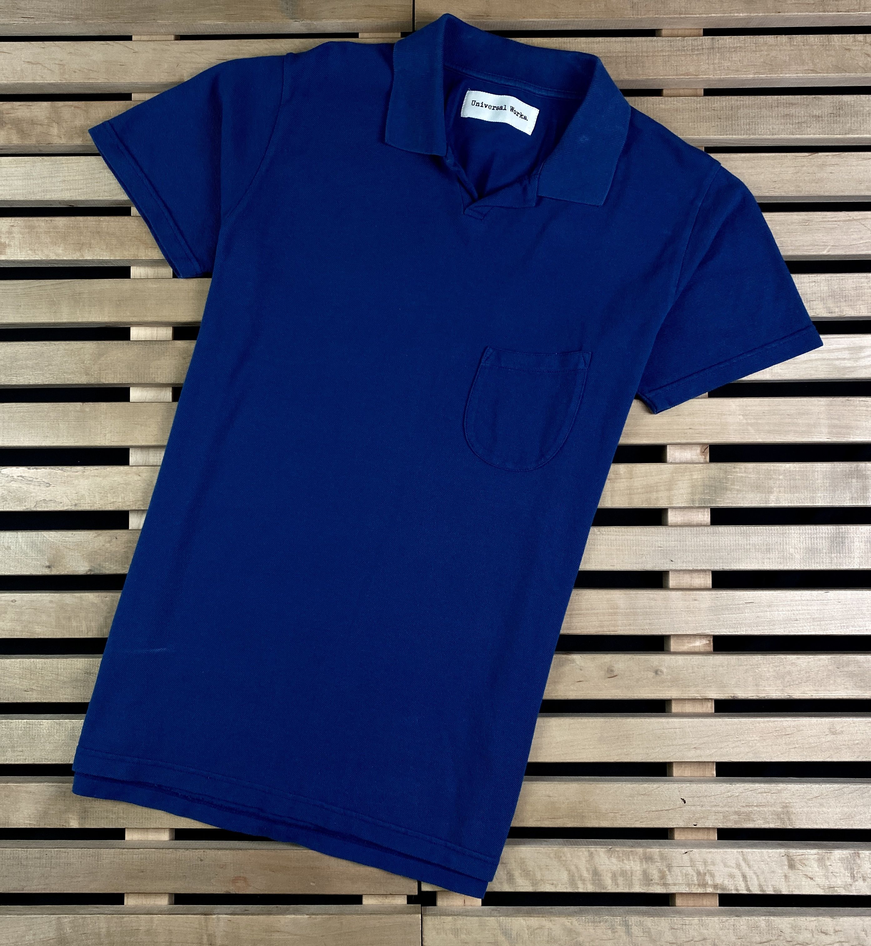 Universal Works Mens Universal Works Polo Shirt Size S Size US S / EU 44-46 / 1 - 1 Thumbnail