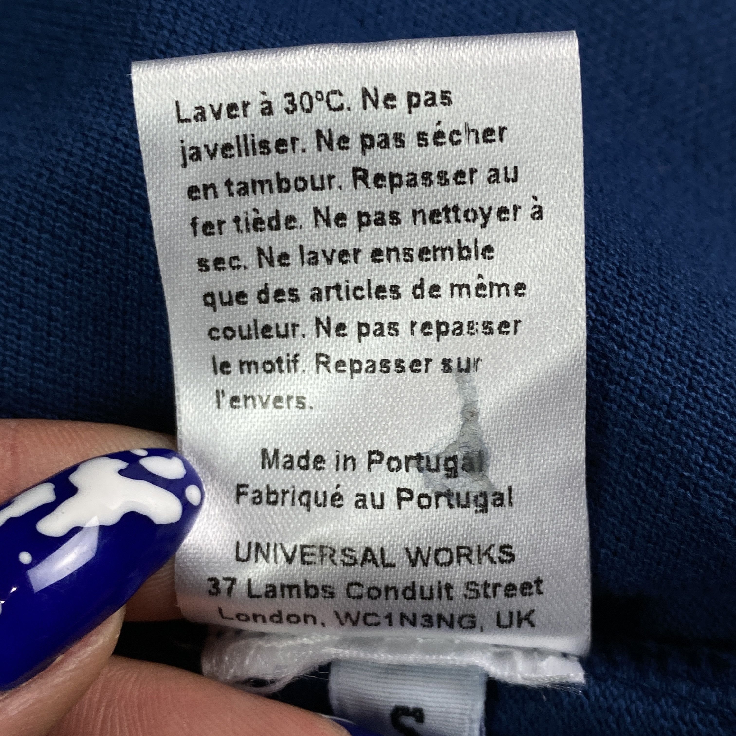 Universal Works Mens Universal Works Polo Shirt Size S Size US S / EU 44-46 / 1 - 8 Thumbnail